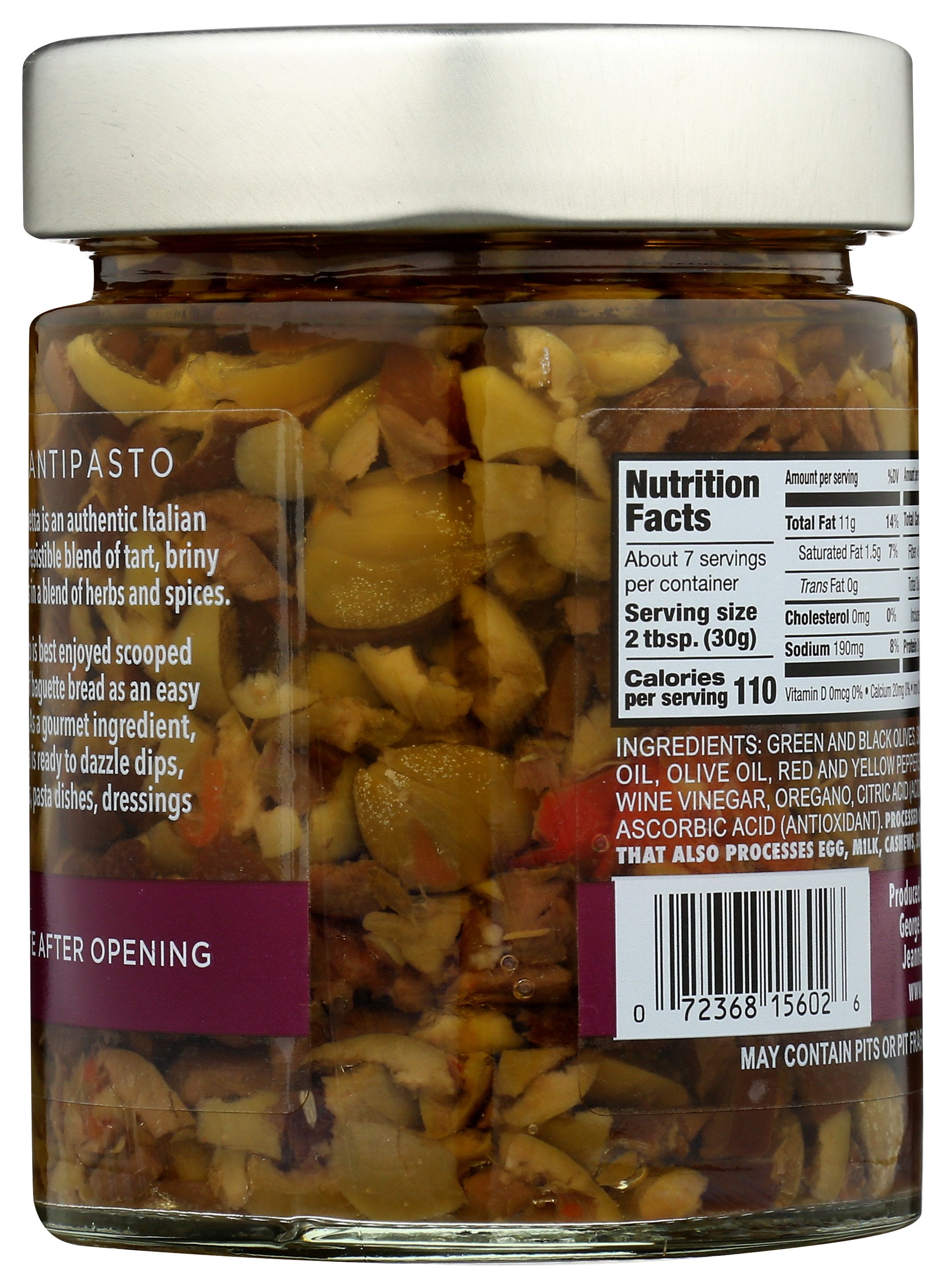 DELALLO BRUSCHETTA OLIVE - Case of 6 [OLIVE BRUSCHETTA - 7.05 OZ]
