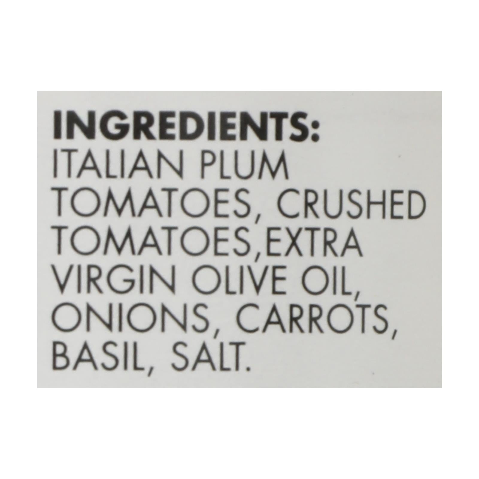 Delallo Sauce - Fresco - Tomato Basil - Case of 6 - 25.25 fl oz