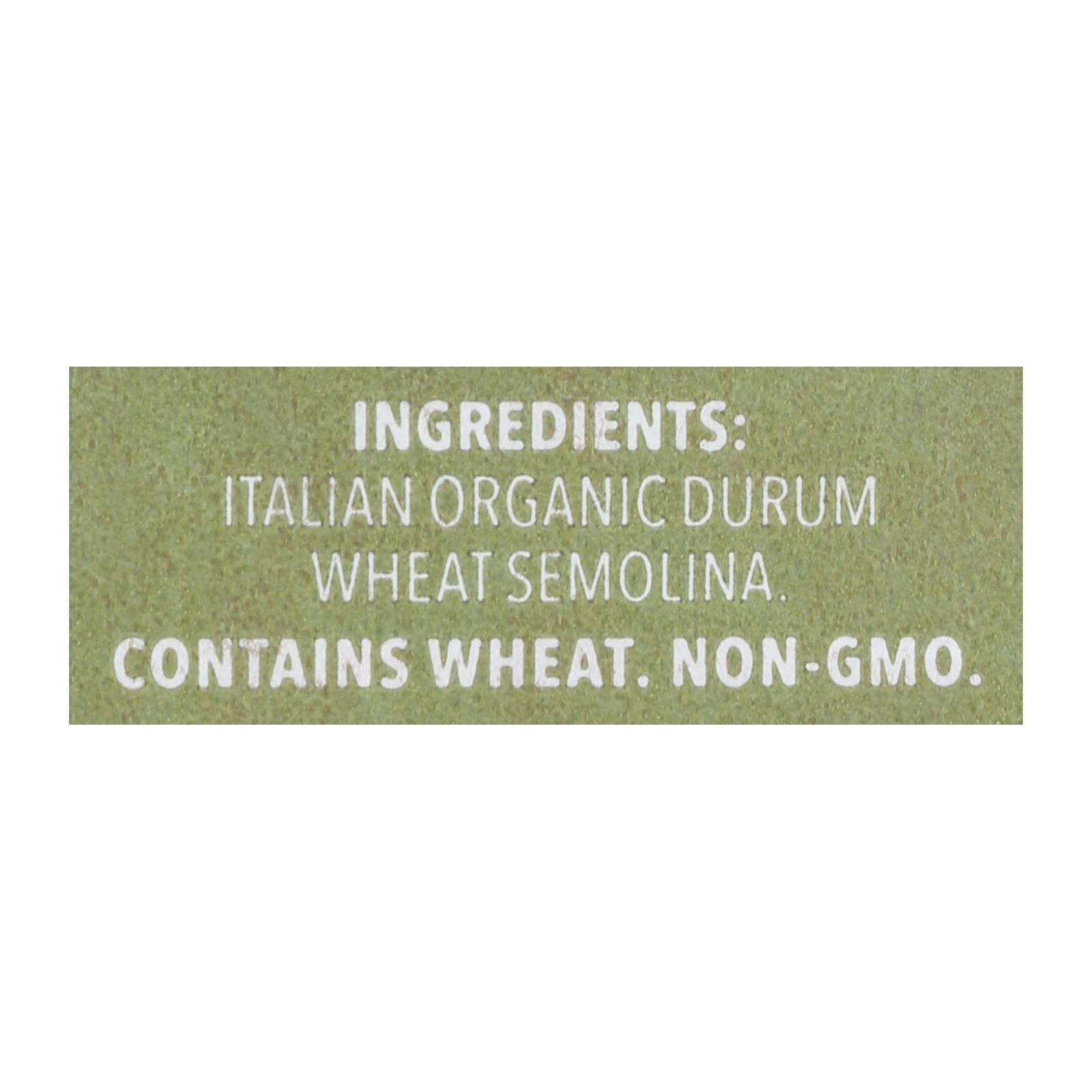 Delallo - Pasta Organic Rigatoni Number 21 - Case of 8-16 Ounces