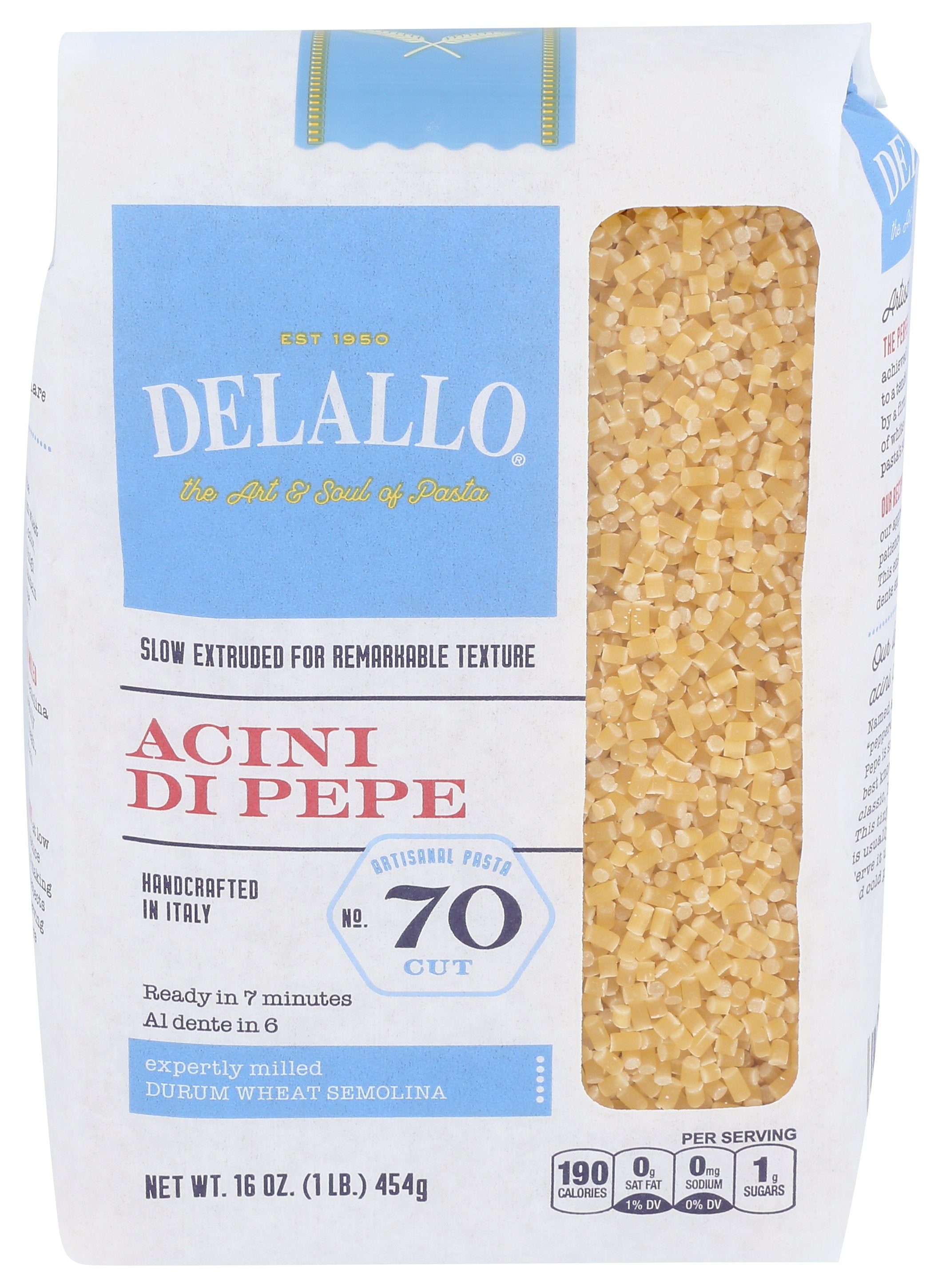 DELALLO ACINI DI PEPE #70 - Case of 12