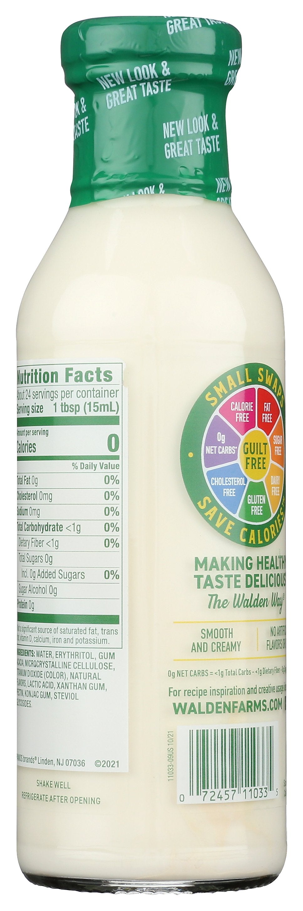 WALDEN FARMS CREAMER FRNCH VNLLA CAL F - Case of 6