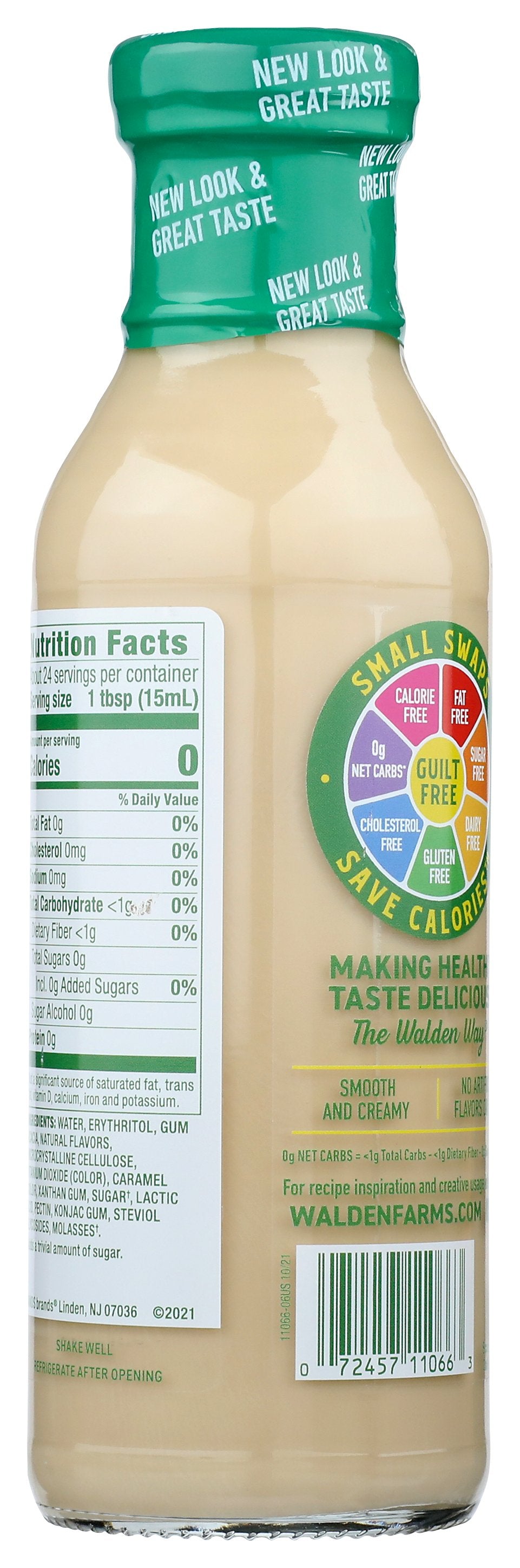 WALDEN FARMS CREAMER COFFEE CARAMEL - Case of 6