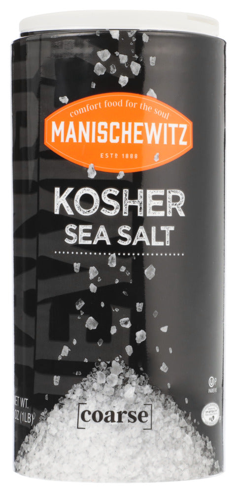 Manischewitz Salt Kosher - Pack of 12 - 16  OZ