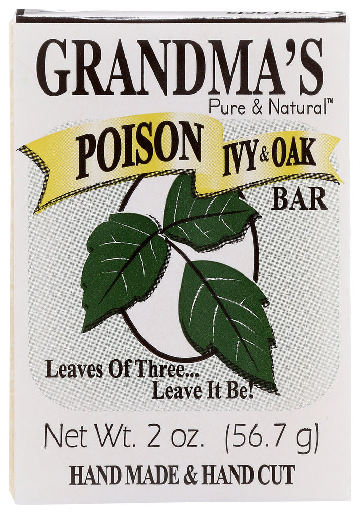 Grandmas Pure & Natural Soap for Poison Ivy with Jewelweed - Case of 1 - 2 OZ