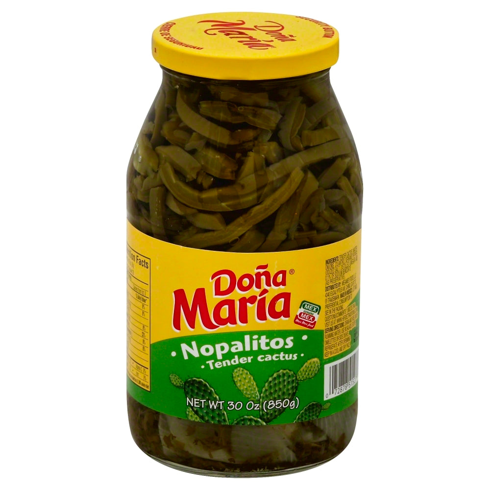 Dona Maria Nopalitos Tender Cactus - Case of 12 - 30 oz