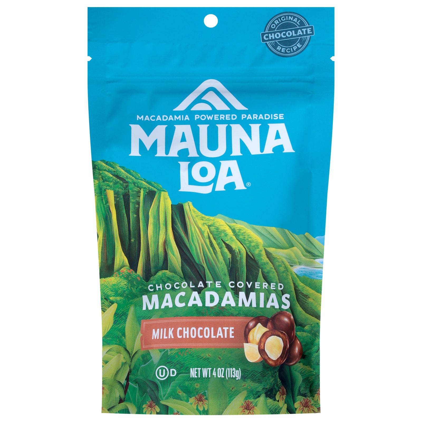 Mauna Loa - Macadamias Milk Chocolate - CS of 6-4 OZ