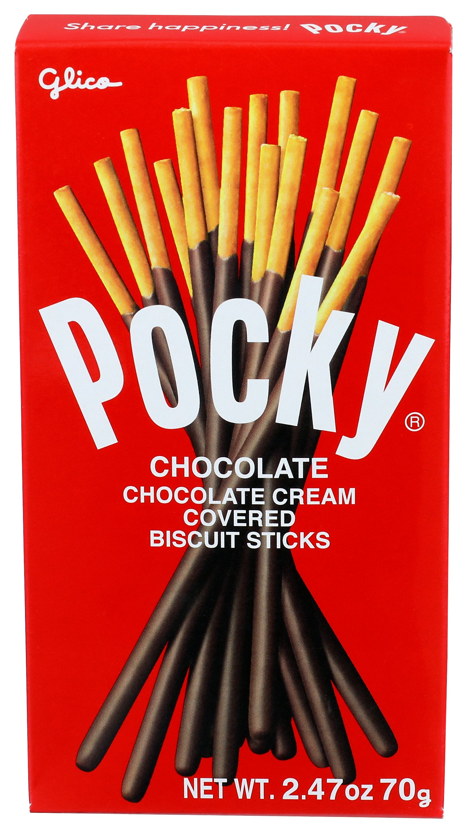 GLICO SNACK POCKY CHOCO ENG - Case of 10