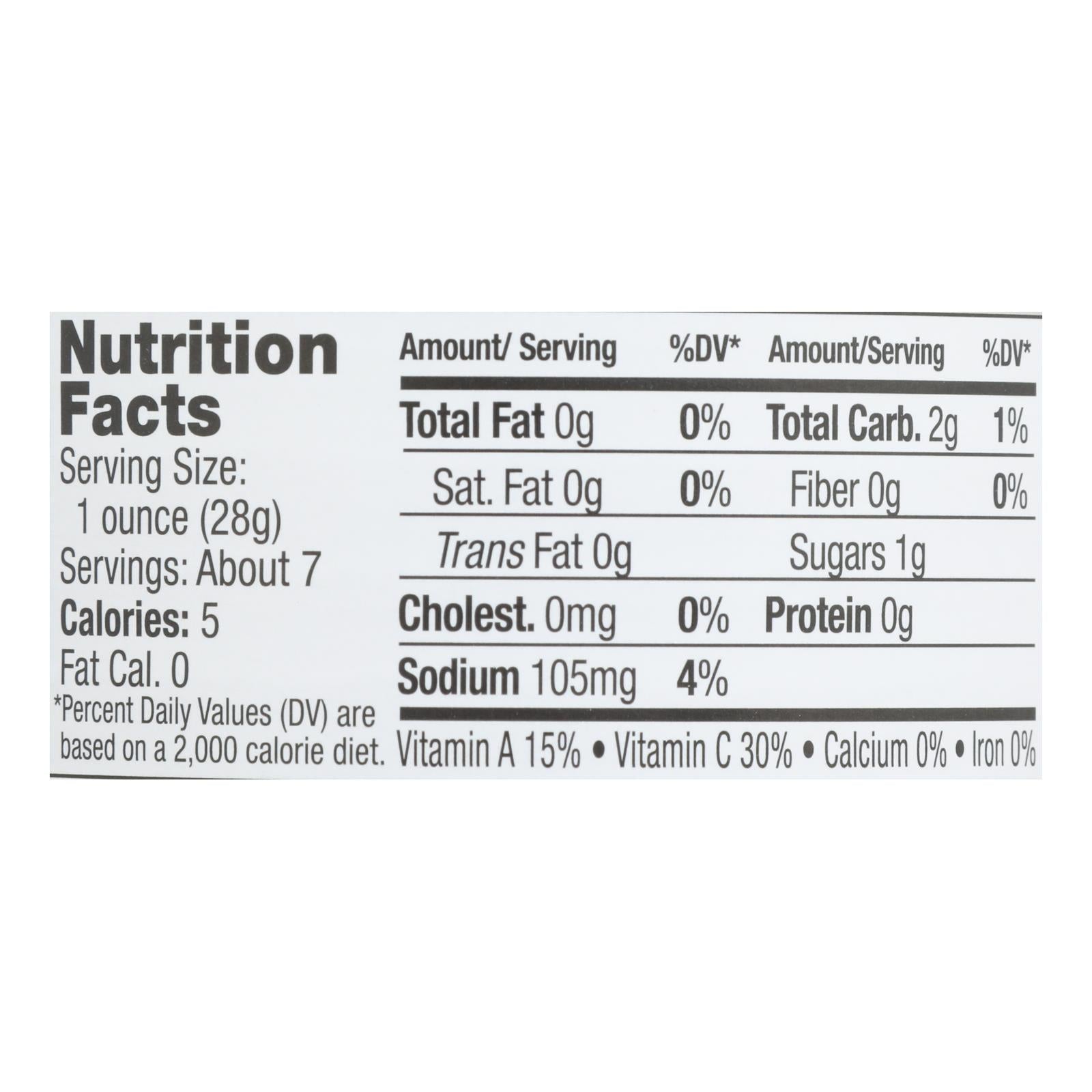 Jeff's Natural Jeff's Natural Bell Pepper Strip - Bell Pepper Strips - Case Of 6 - 12 Oz.