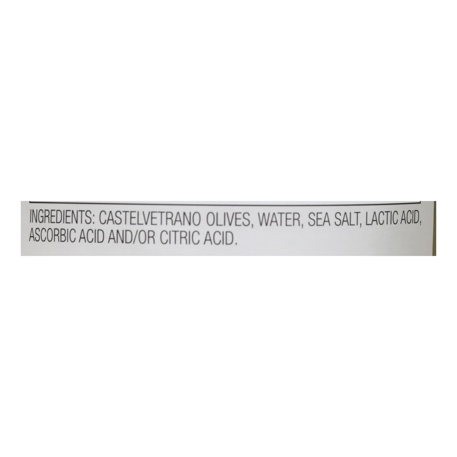 Jeff's Natural Jeff's Natural Castelvetrano Olives - Castelvetrano - Case Of 6 - 7.5 Oz.