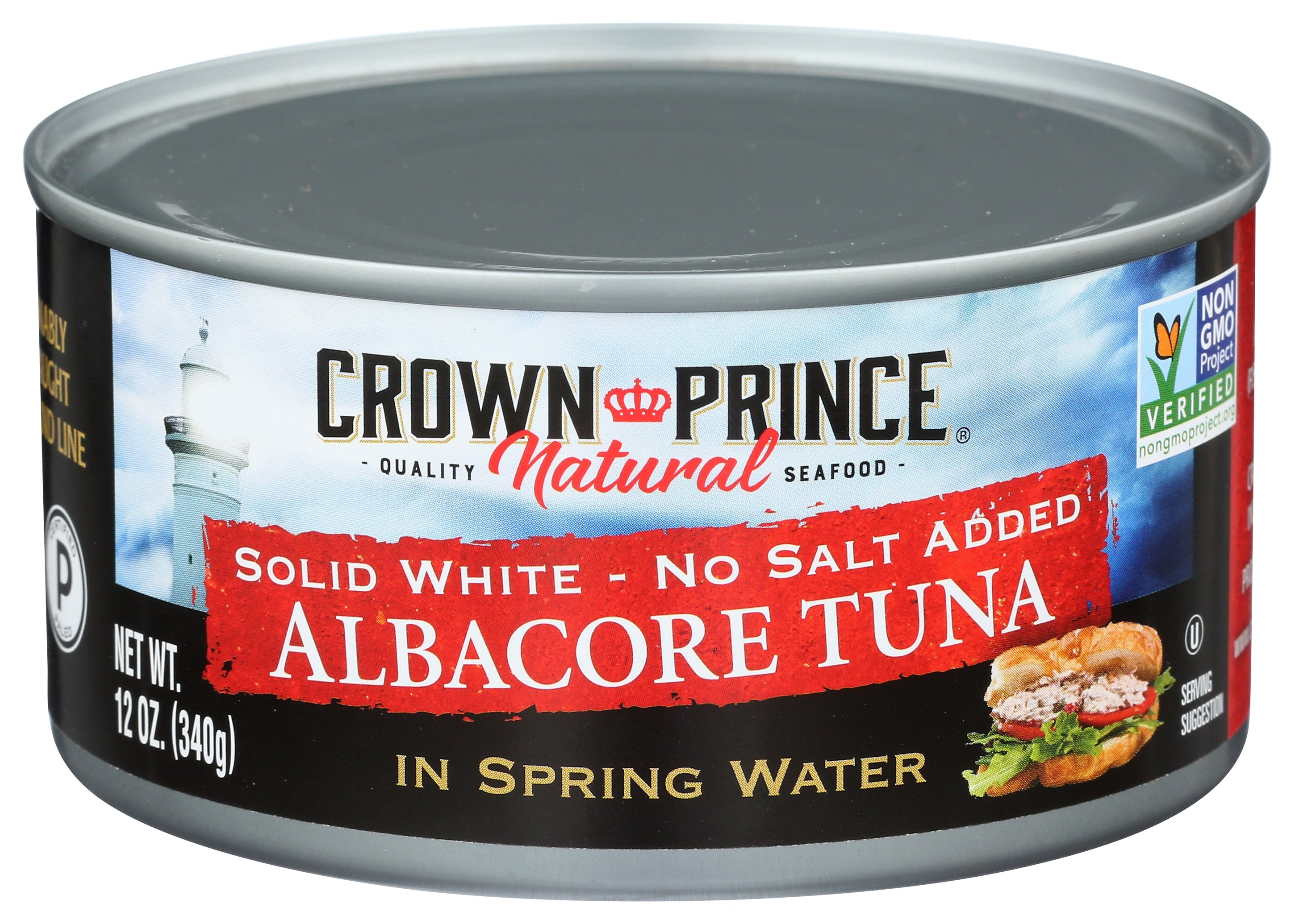 CROWN PRINCE TUNA ALBCR SPRNG WTR NSLT - Case of 12