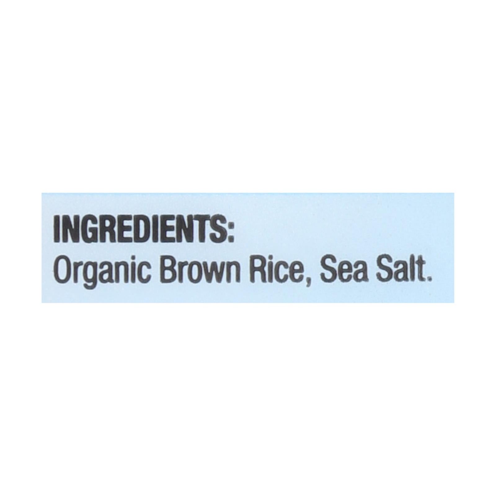 Lundberg Family Farms - Rice Cake Brown Saltd - Case Of 6-8.5 Oz