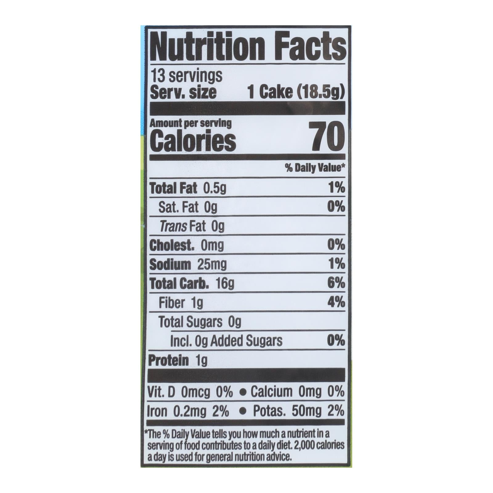 Lundberg Family Farms - Rice Cake Brown Saltd - Case Of 6-8.5 Oz