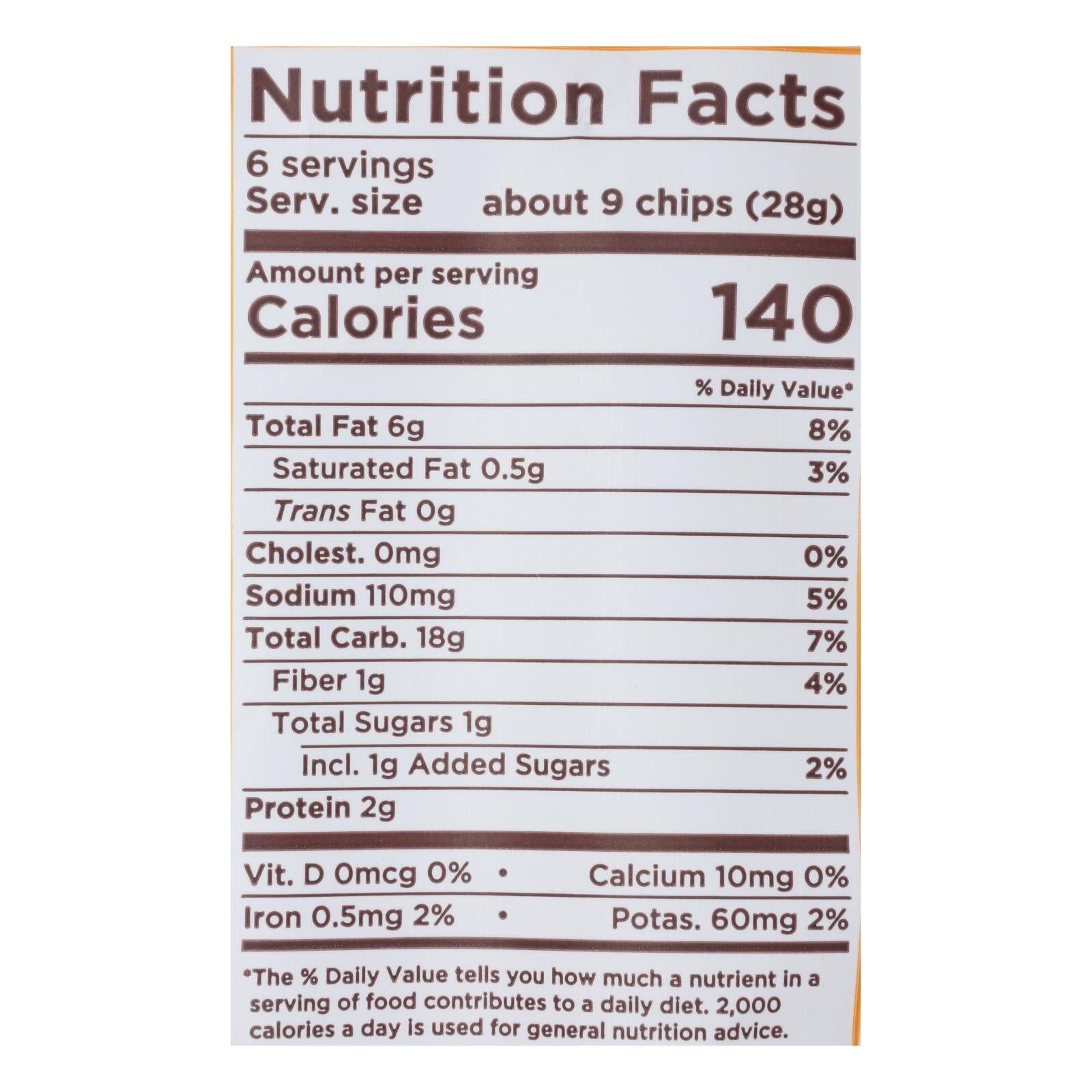 Lundberg Family Farms - Rice Chips Og3 Barbecue - CS of 6-5.5 OZ