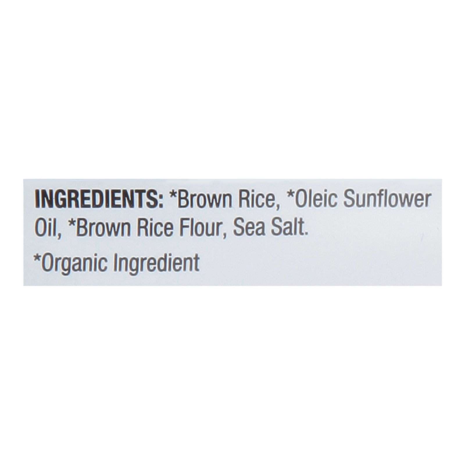 Lundberg Family Farms - Rice Cakes Mini Sea Salt - Case Of 24 - 1 Oz