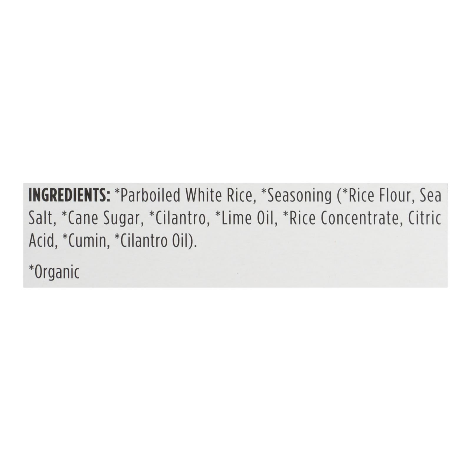 Lundberg Family Farms - Rice And Seasoning Mix - Cilantro Lime - Case Of 6 - 5.50 Oz.