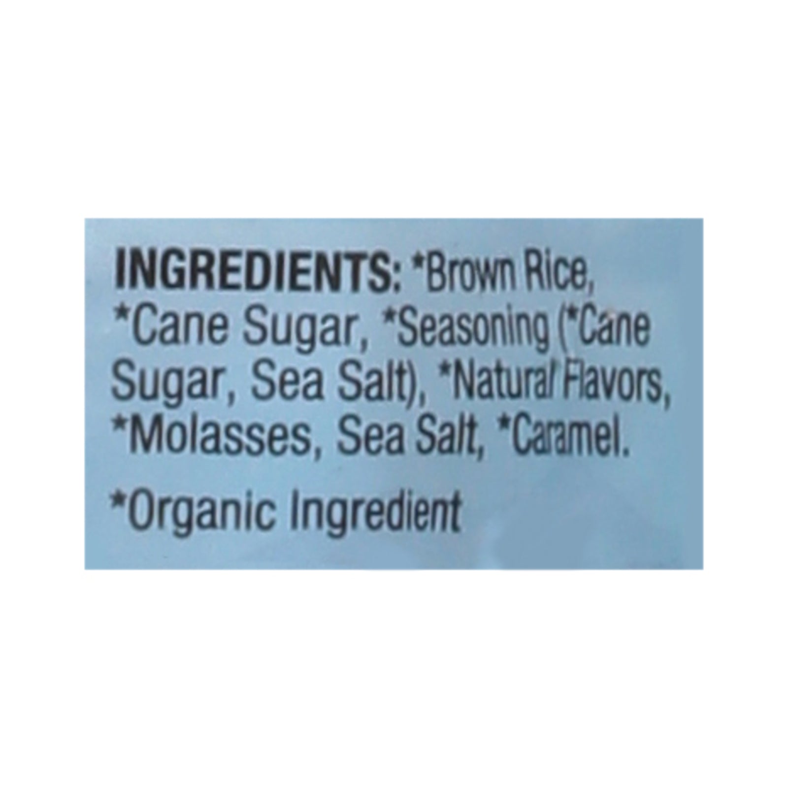 Lundberg Family Farms - Rcake Og2 Salted Caramel - CS of 6-10.5 OZ