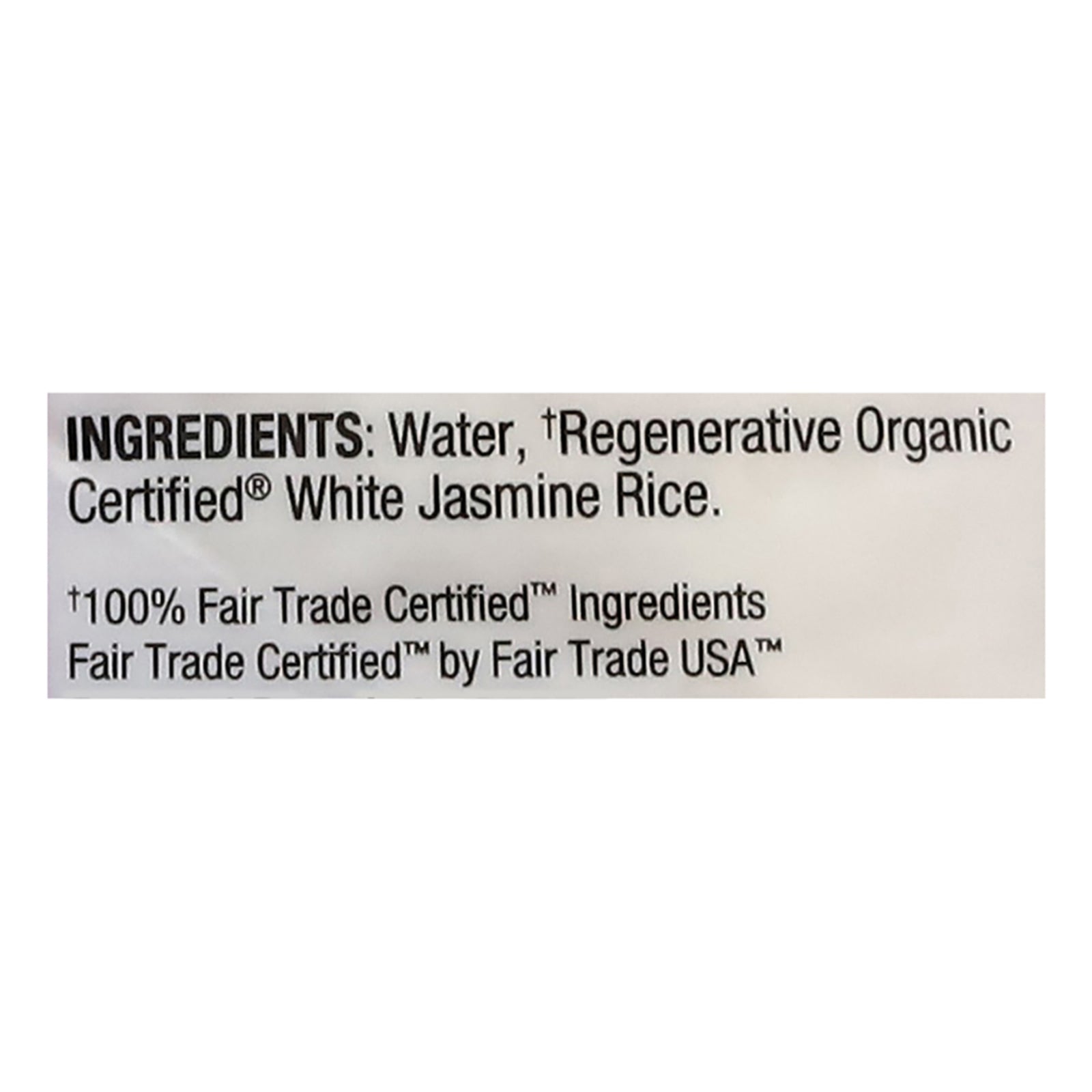 Lundberg Family Farms - Rice Og2 White Jasmine - CS of 6-17.3 OZ