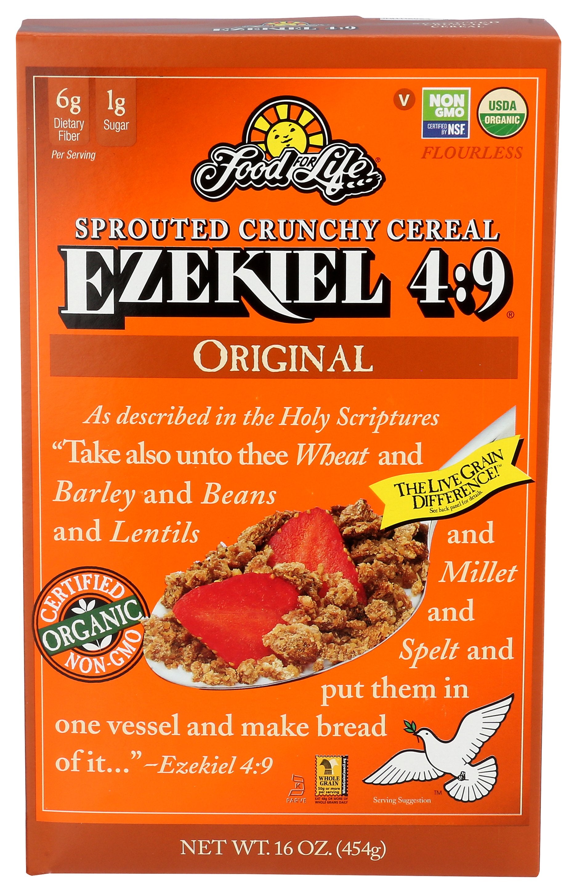 FOOD FOR LIFE CEREAL EZKL ORIGINAL ORG - Case of 3