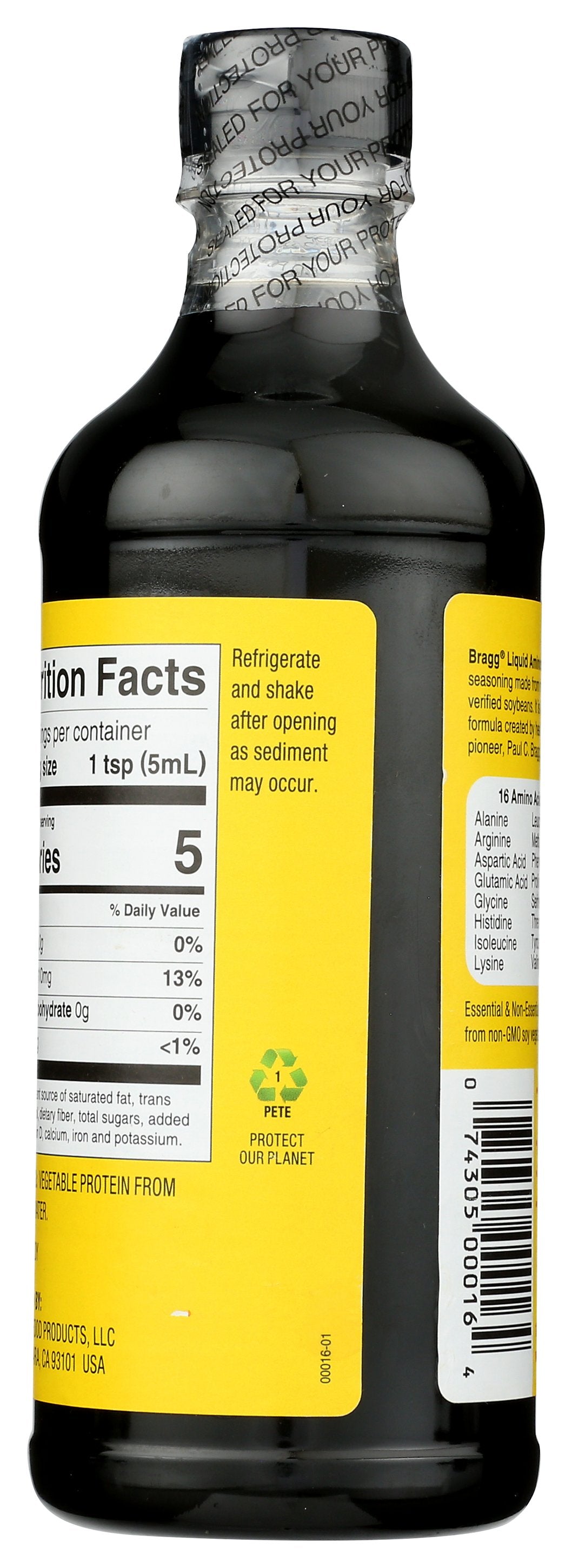 BRAGG AMINOS LIQ [LIQUID AMINOS - 16 OZ]