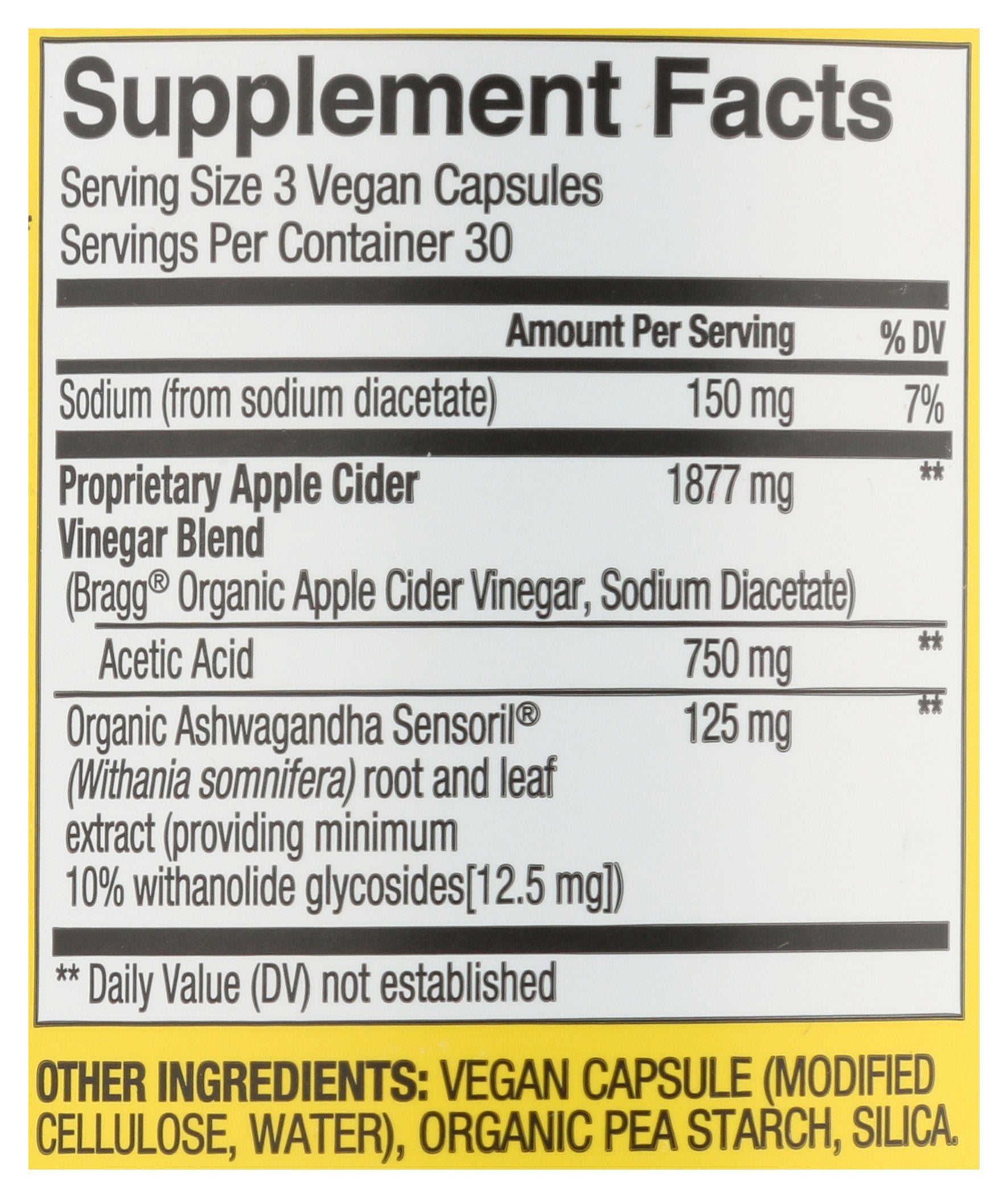 BRAGG ACV DAILY CALM BALANCE
