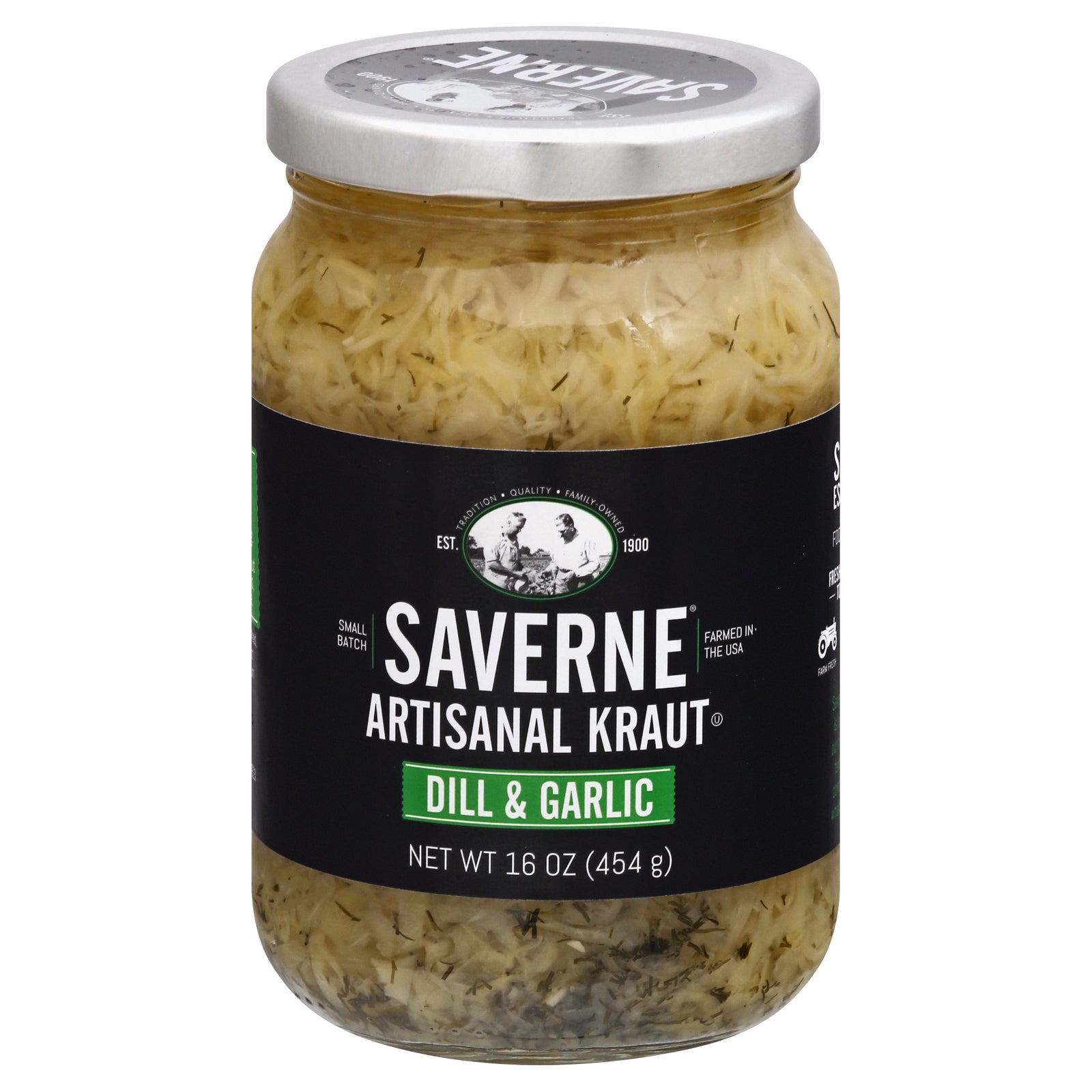 Saverne - Kraut Og2 Dill Garlic - CS of 6-16 OZ