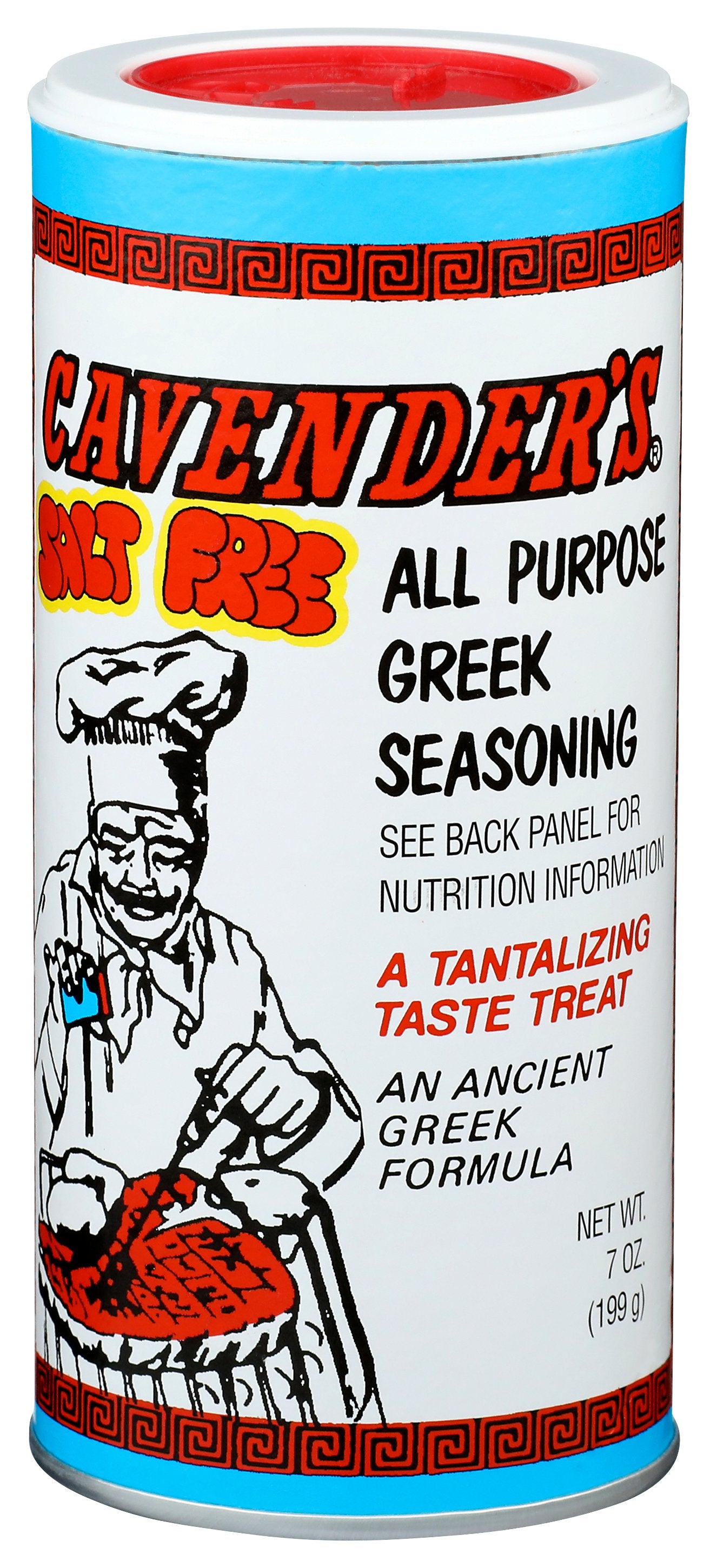 CAVENDERS SSNNG GREEK SALT FREE - Case of 6