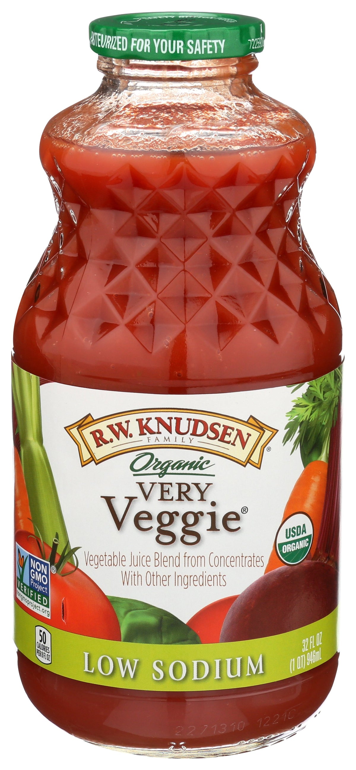 KNUDSEN JUICE VERY VEGGI LS - Case of 6