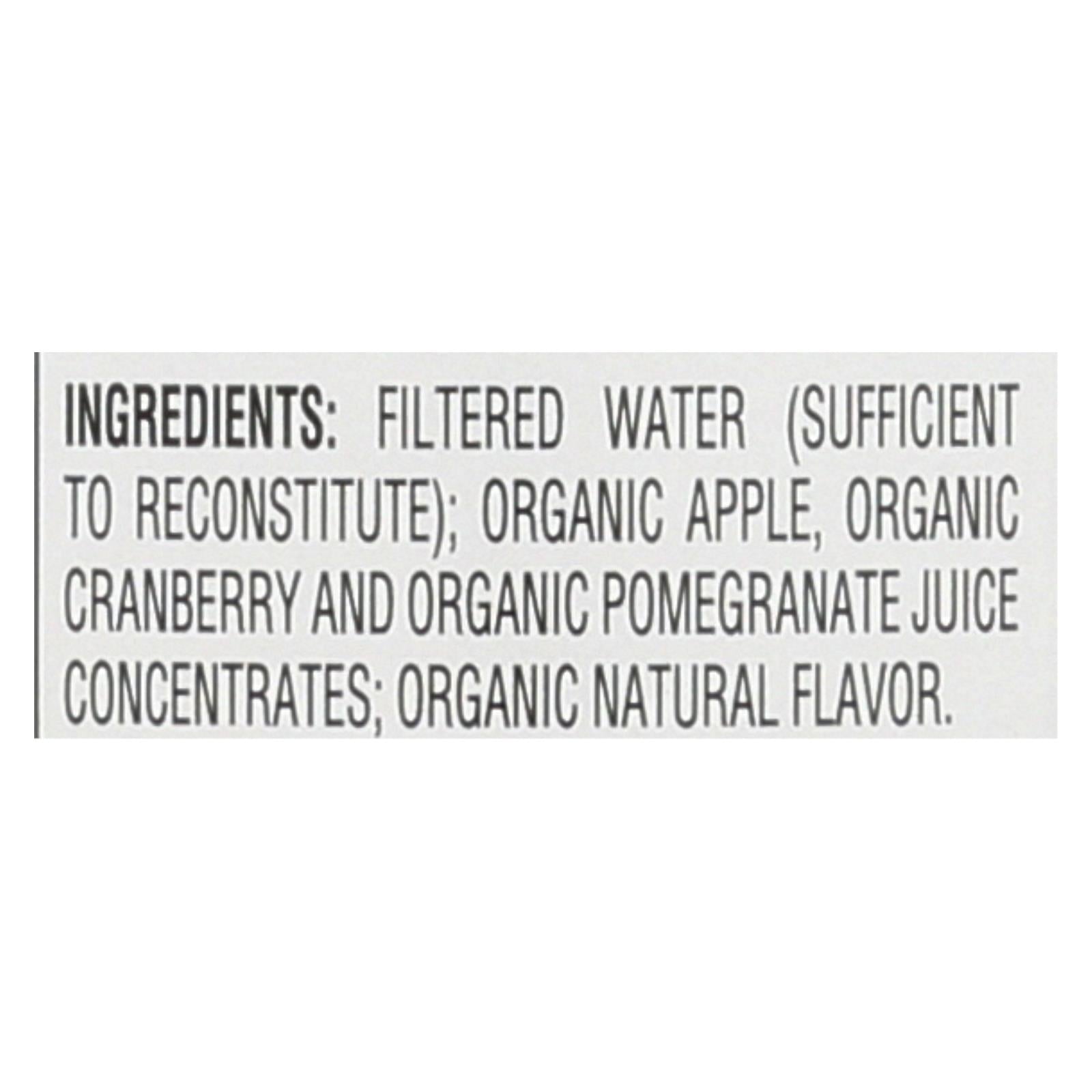 R.W. Knudsen - Organic Juice - Cranberry Pomegranate - Case of 6 - 32 fl oz