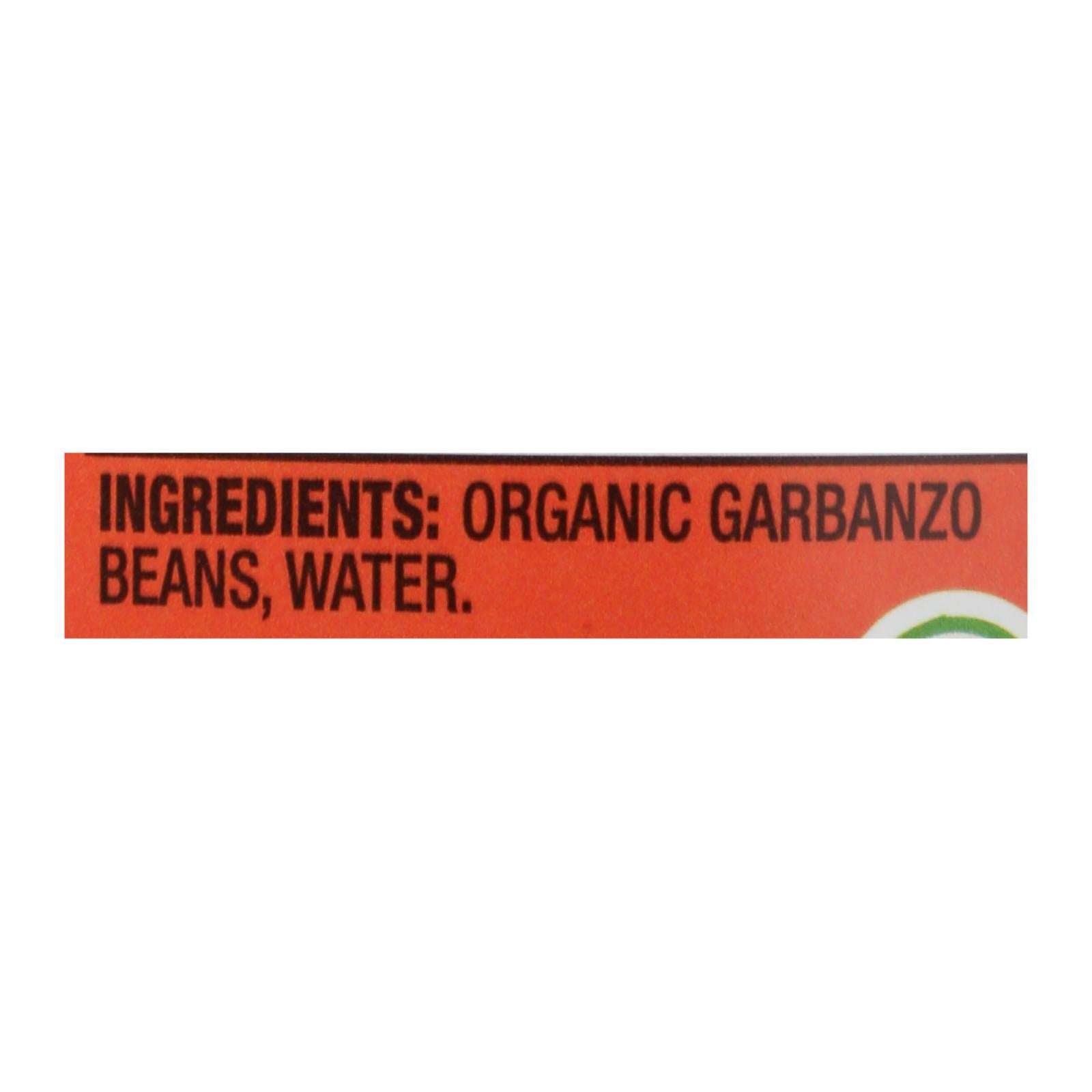 Westbrae Foods Organic Garbanzo Beans - Case Of 12 - 15 Oz.
