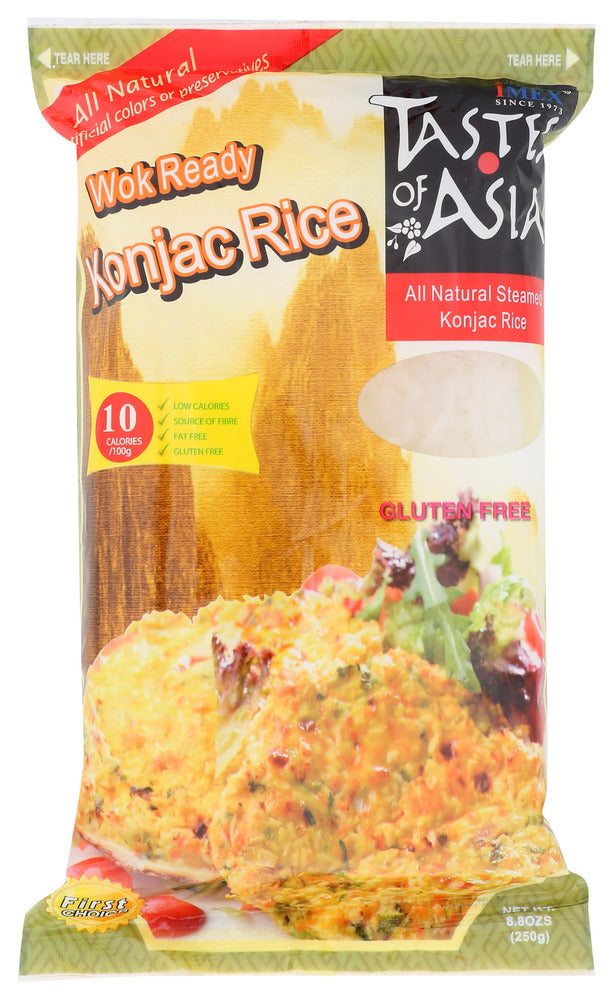 Taste of Asia Konjac Rice - Case of 6 - 8.8 oz