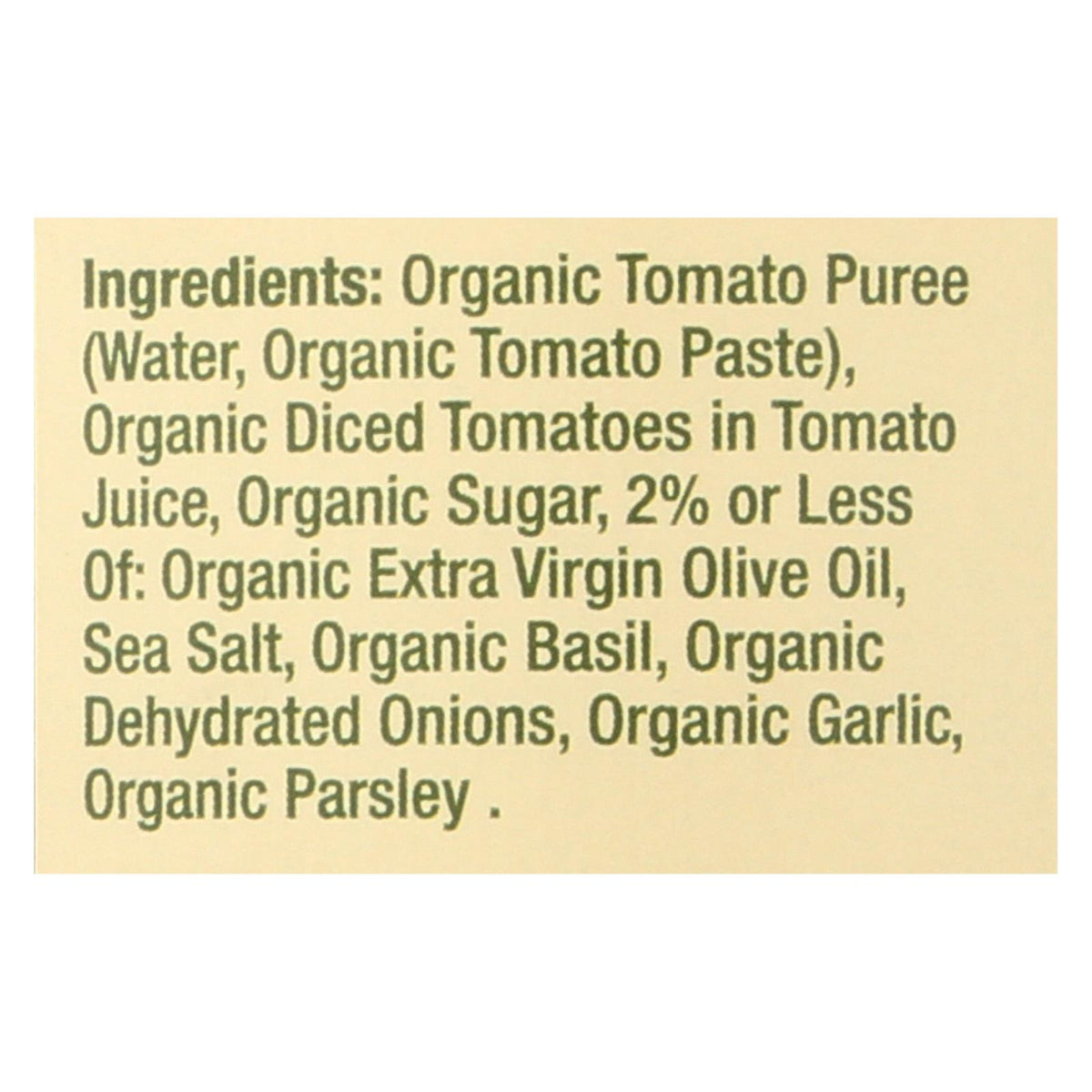 La Famiglia Del Grosso Tomato Basil Organic Pasta Sauce  - Case of 12 - 24 OZ