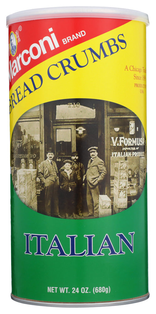 Marconi Bread Crumbs Italian -  24 Oz (Pack of 12)