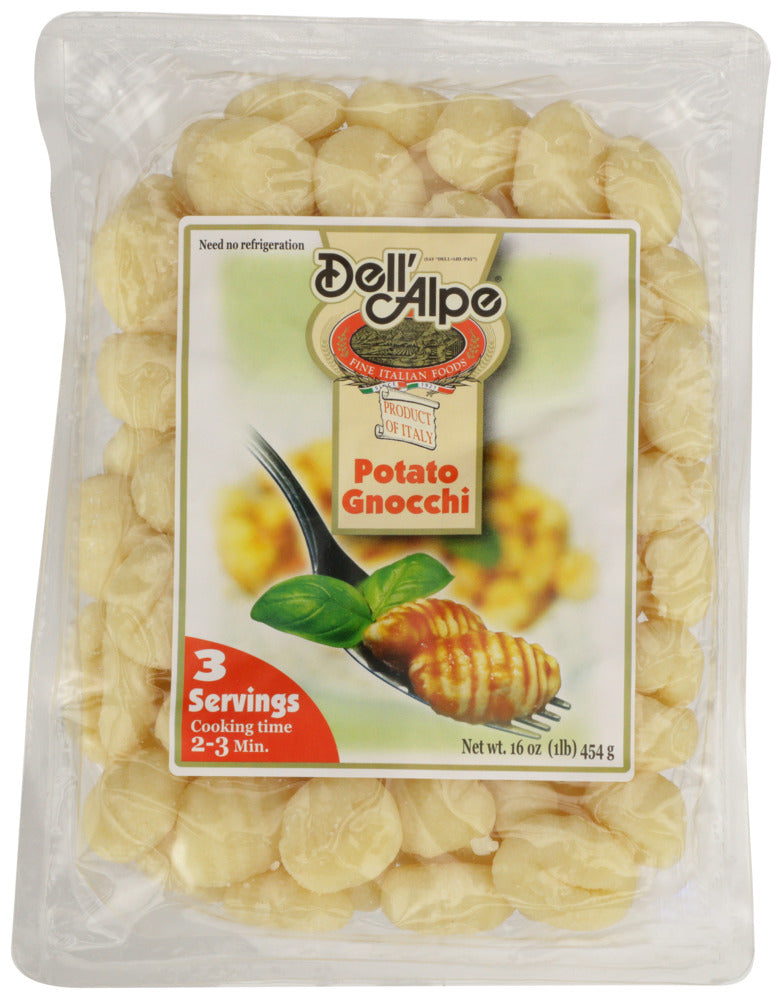 DELL ALPE: Gnocchi Potato - Case of 12 - 16 oz