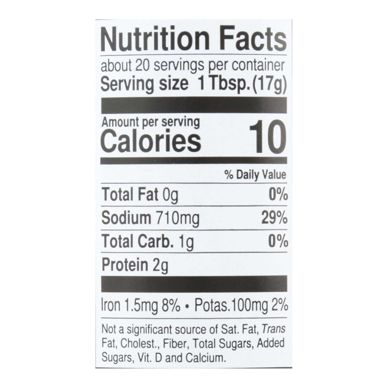 San - J Tamari Soy Sauce - Reduced Sodium - Case Of 6 - 10 Fl Oz.
