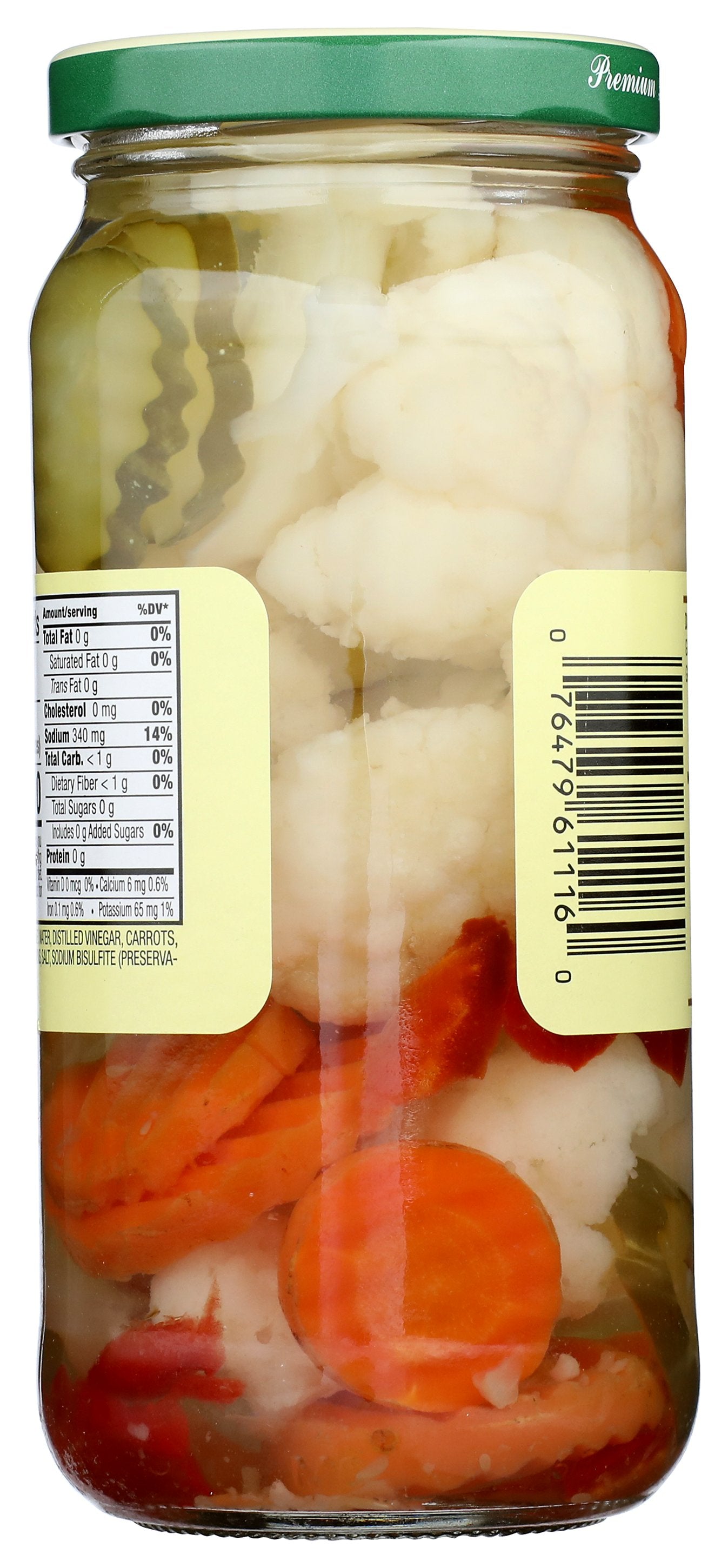 GIULIANO VEG MIX GARDEN MILD - Case of 6