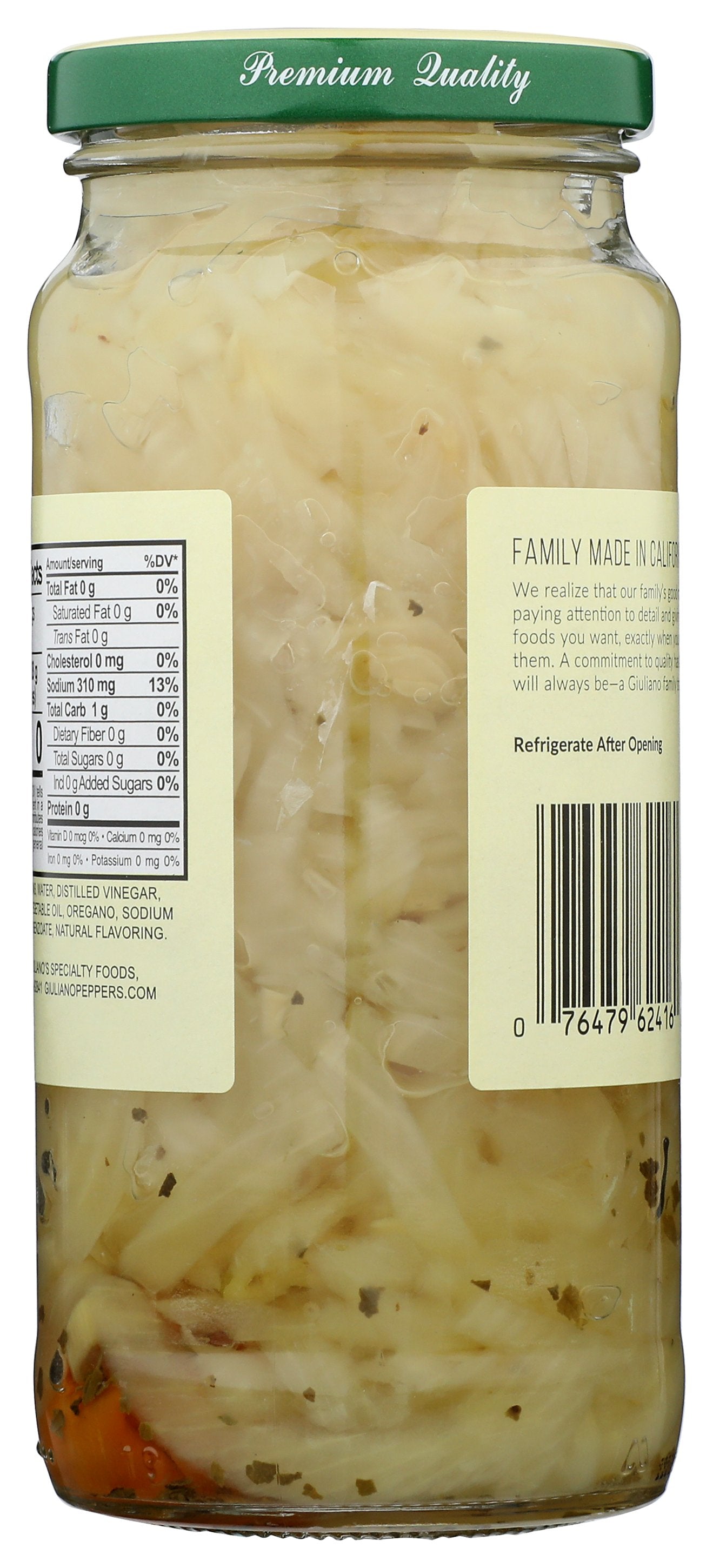 GIULIANO ONION STRIPS SPICY - Case of 6