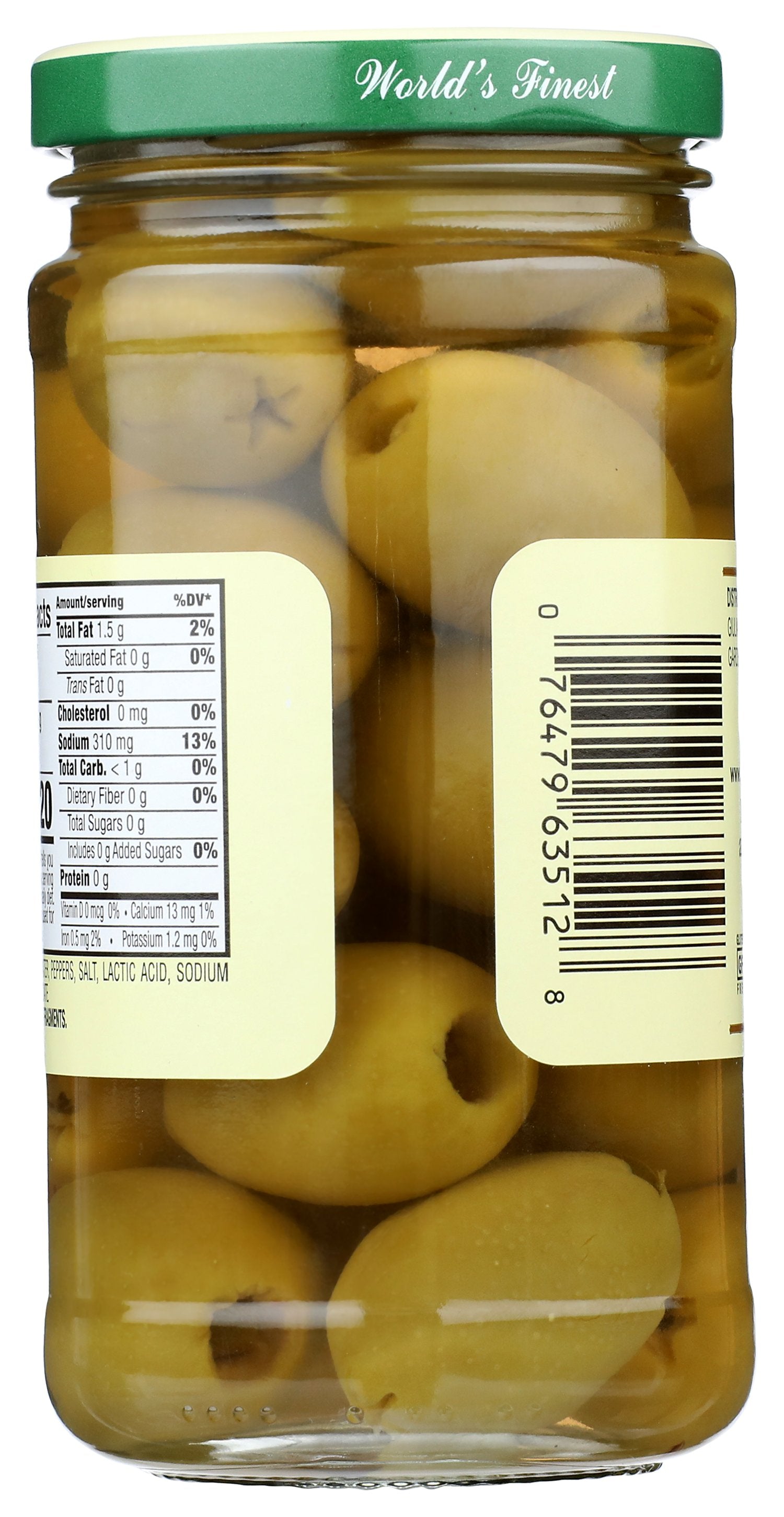 GIULIANO OLIVE STFD JALAPENO - Case of 6