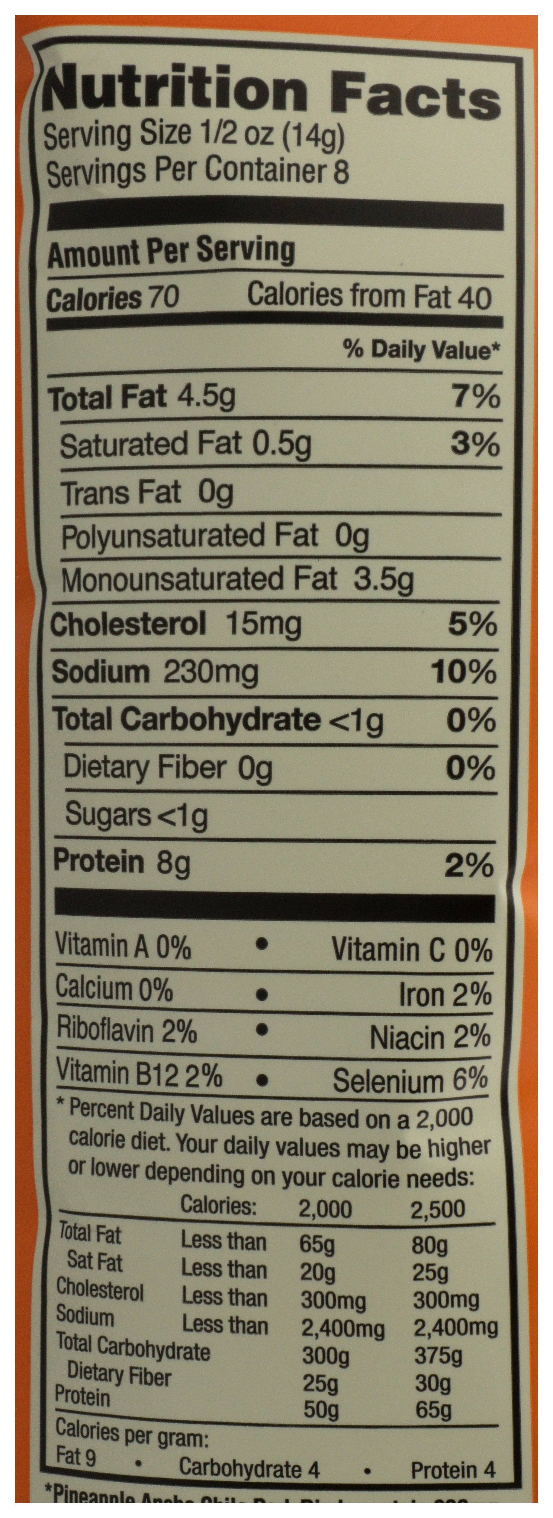 SOUTHERN RECIPE SMALL BAT PORK RIND PINEAPPLE - Case of 6