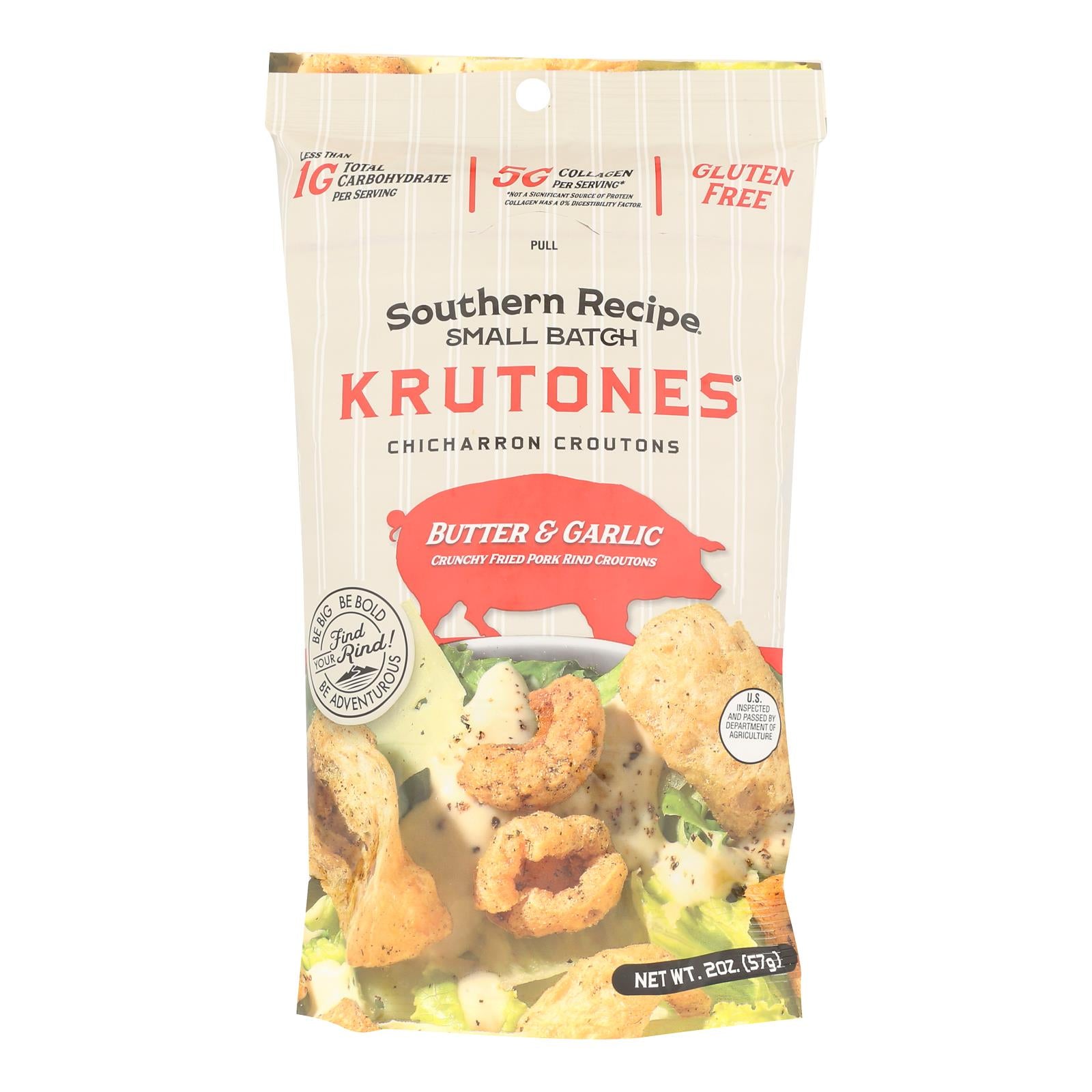 Southern Recipe Small Batch - Pork Rnd Crtn Butter Gar - CS of 6-2 OZ