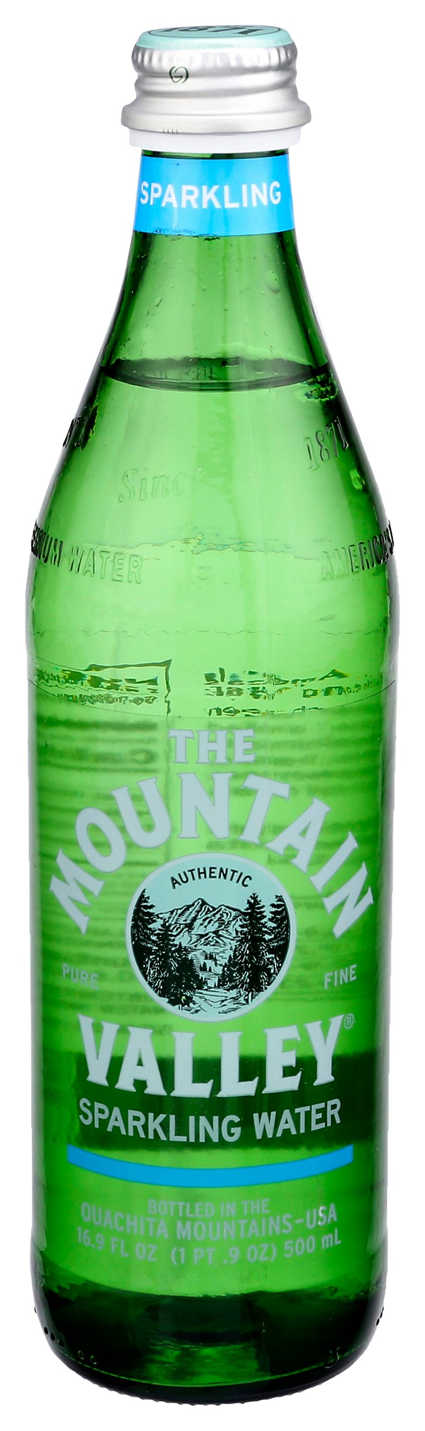 MOUNTAIN VALLEY WATER SPRKLG PREM GLSS - Case of 12 [SPARKING WATER - 0.5 LT]