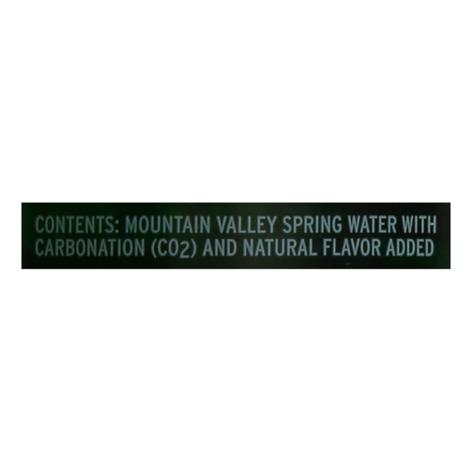 Mountain Valley Spring - Sparkling Water White Peach - Case of 12 - 1 LTR