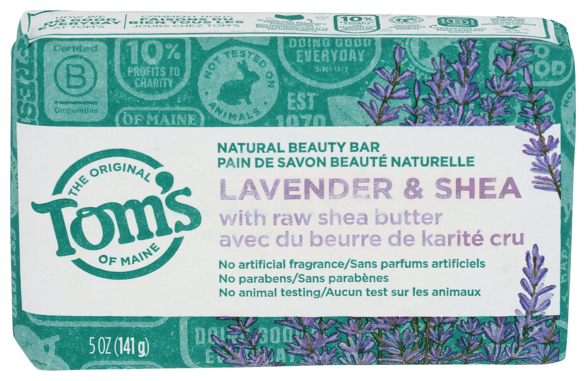 TOMS OF MAINE SOAP BAR LAVENDER TR TEA - Case of 3