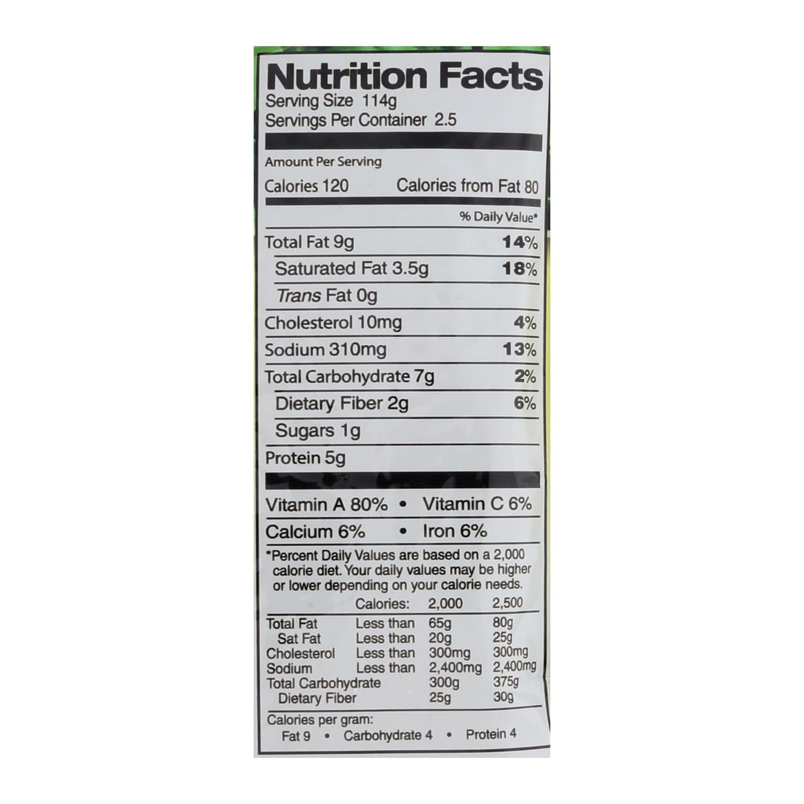 Jyoti Cuisine India Saag Paneer - Case Of 6 - 10 Oz.