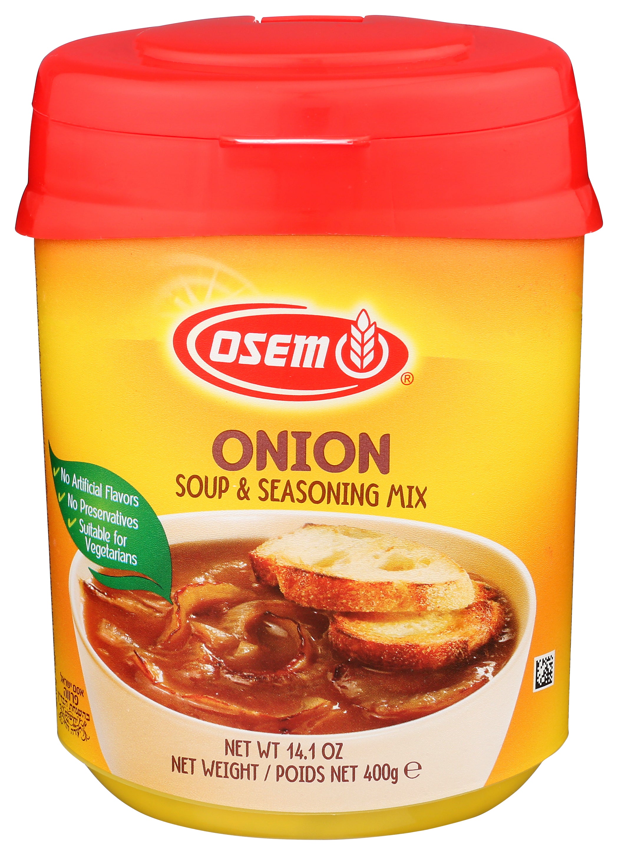 Osem Onion Soup & Seasoning Mix - Case of 12 - 14.1 oz