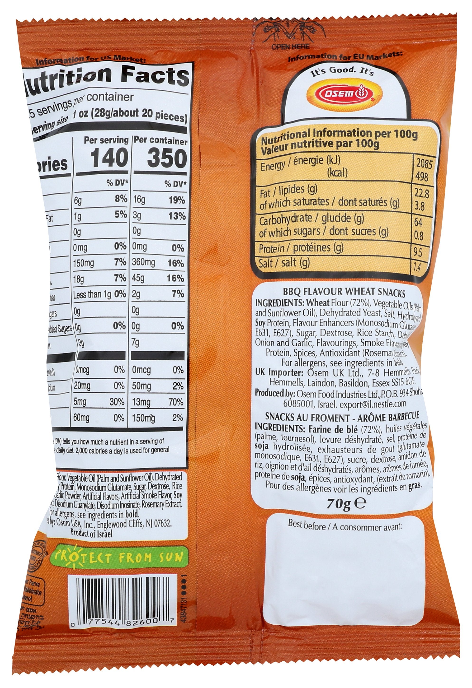 OSEM BISSLI BBQ - Case of 24
