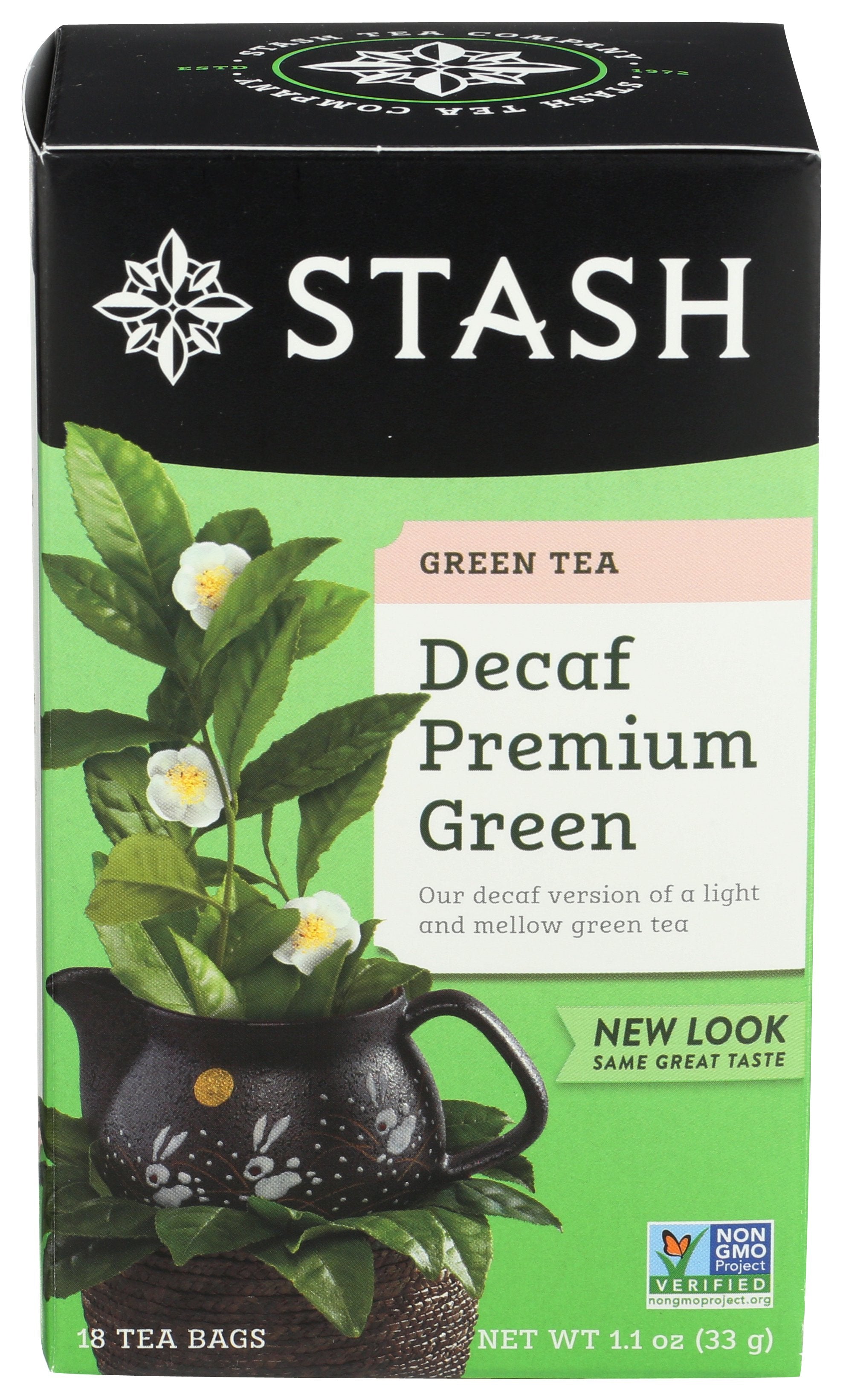 STASH TEA TEA DECAF GRN - Case of 6