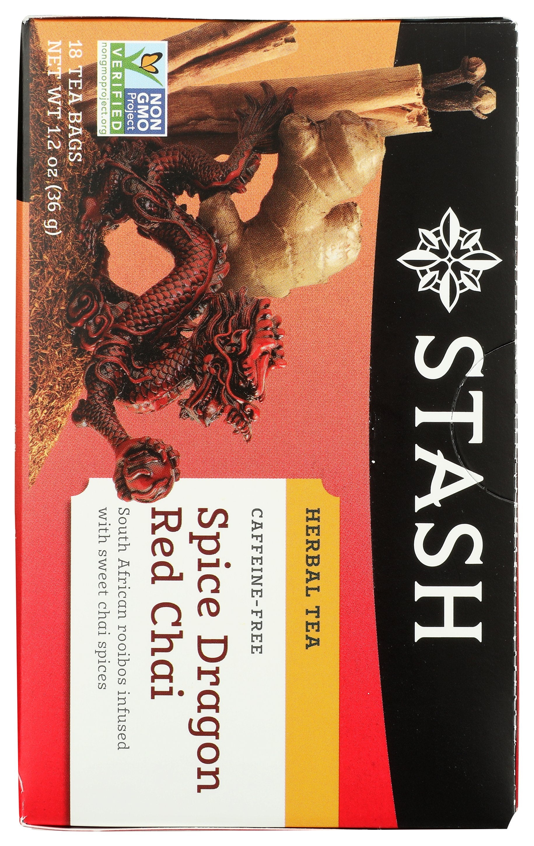 STASH TEA TEA DECAF CHAI RED SPICE - Case of 6