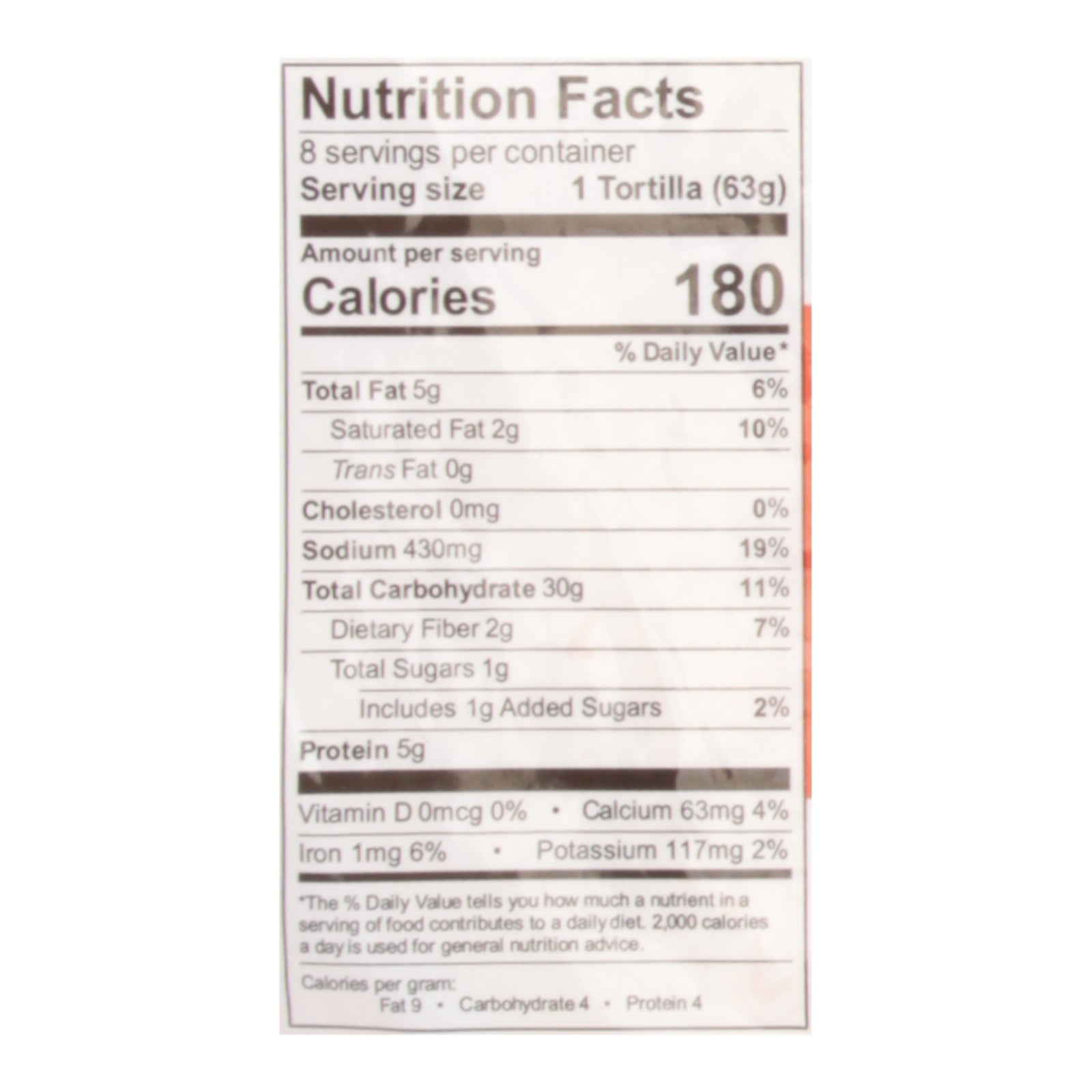 La Tortilla Factory - Tortilla Burrito Flour - CS of 10-17.77 OZ