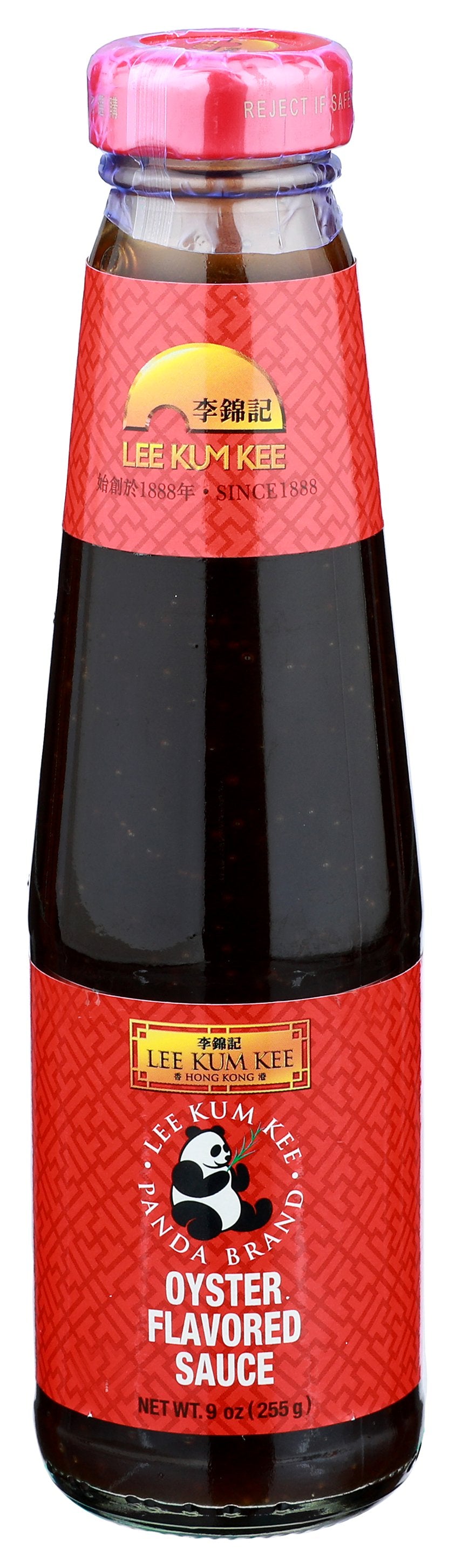 LEE KUM KEE PANDA SAUCE OYSTER - Case of 12 [LEE KUM KEE - OYSTER FLAVORED SAUCE - 9 OUNCE - 9 OZ]