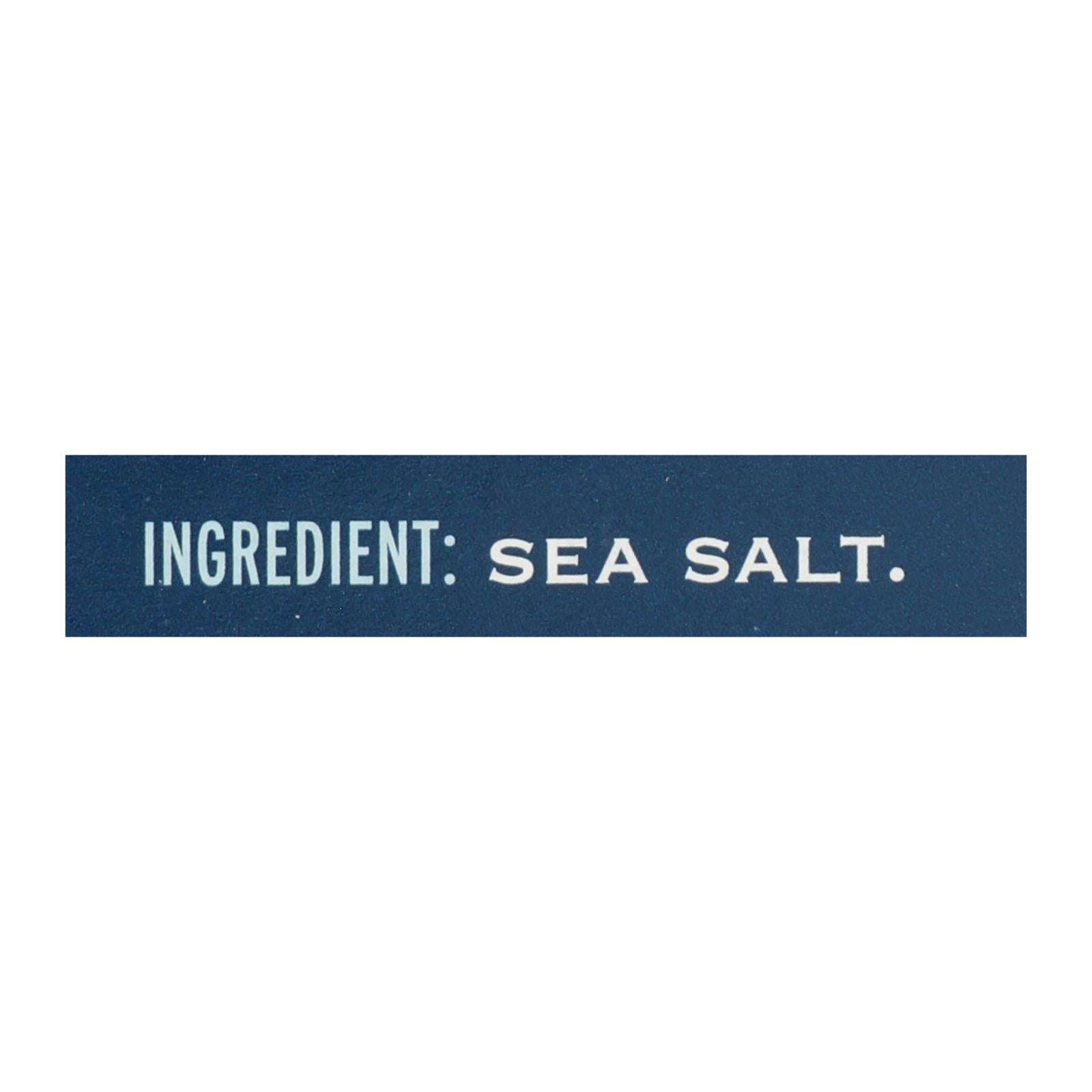 La Baleine Sea Salt - Kosher Sea Salt - Case Of 9-33.5 Oz
